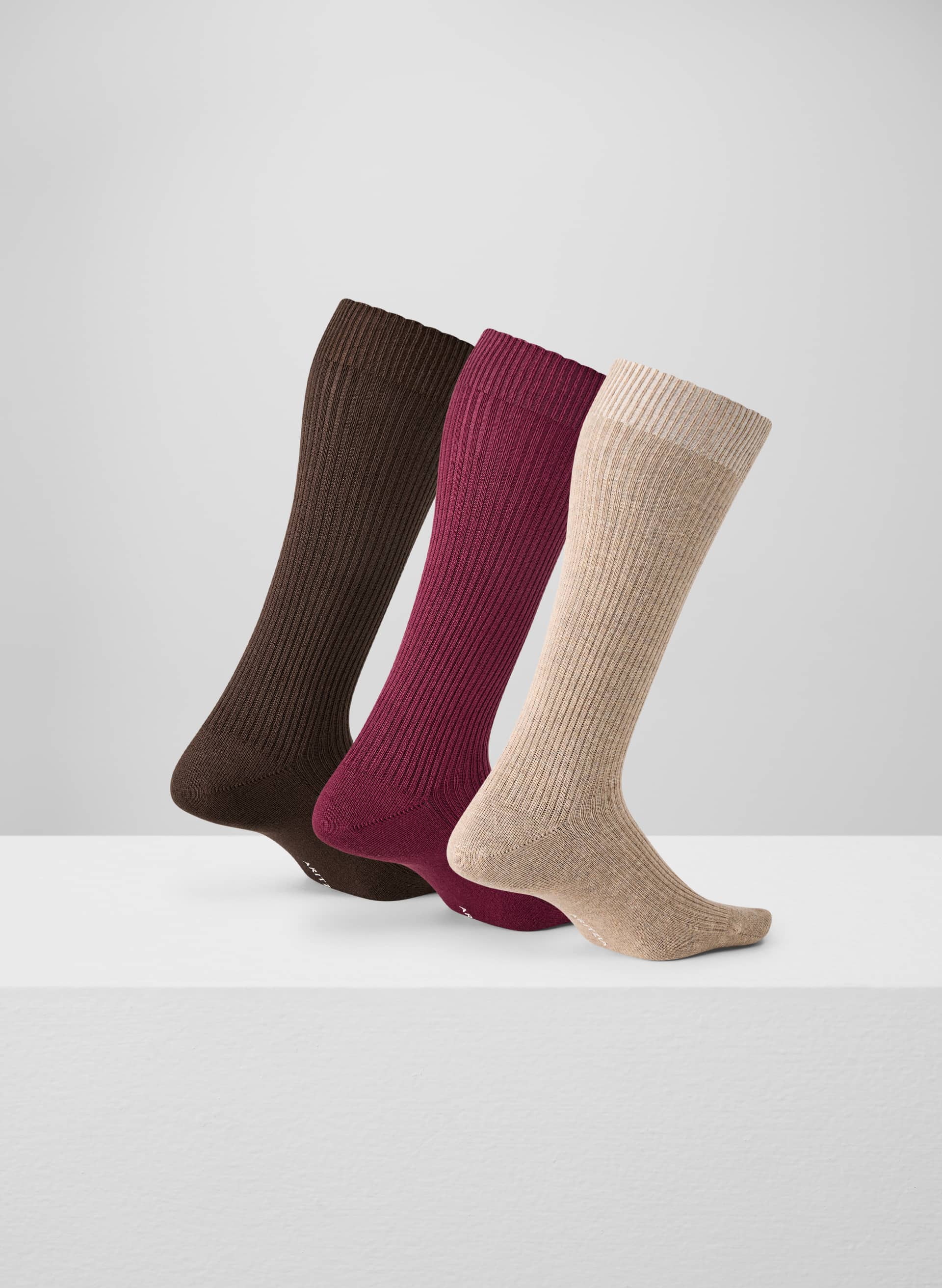 DAILY RIB MID-CALF SOCK 3-PACK | Aritzia