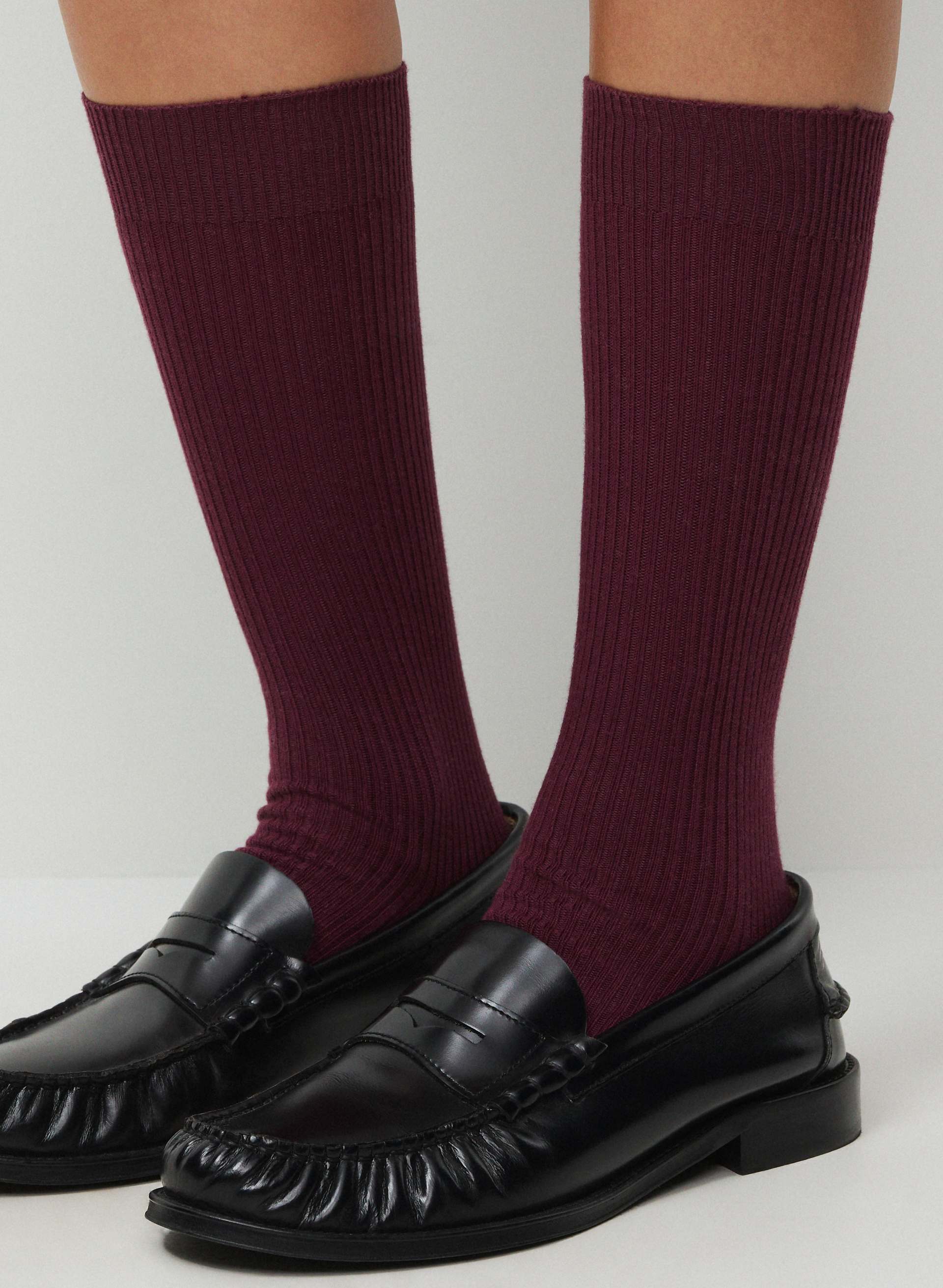 DAILY RIB MID-CALF SOCK 3-PACK | Aritzia