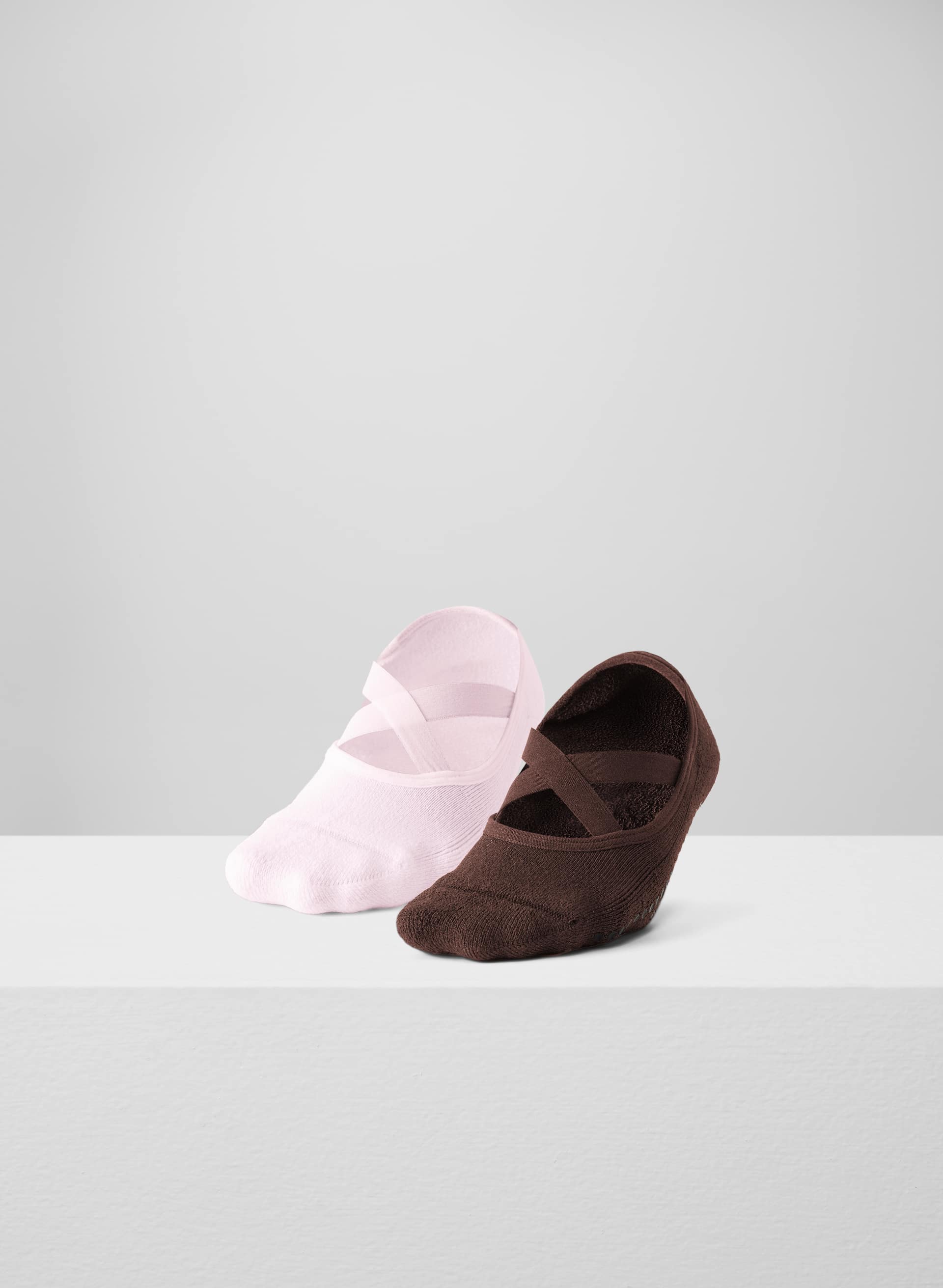 STABILITY GRIP NO-SHOW SOCK 2-PACK | Aritzia