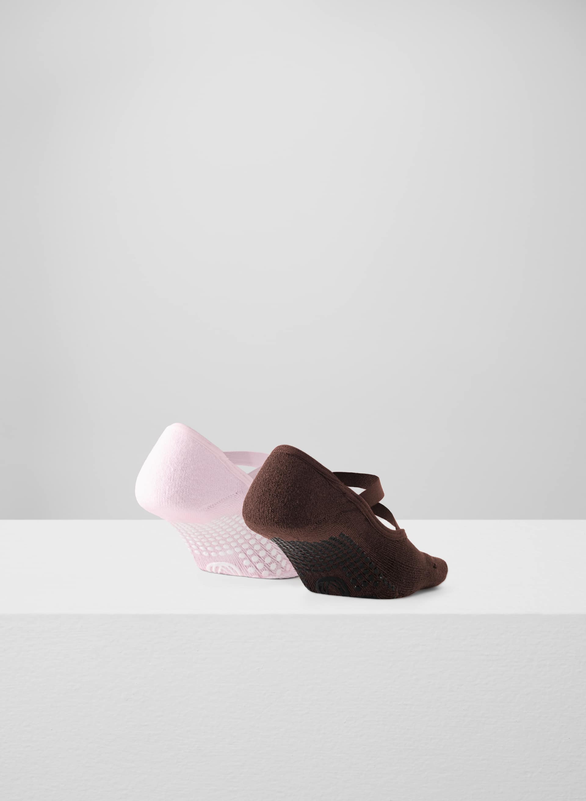STABILITY GRIP NO-SHOW SOCK 2-PACK | Aritzia
