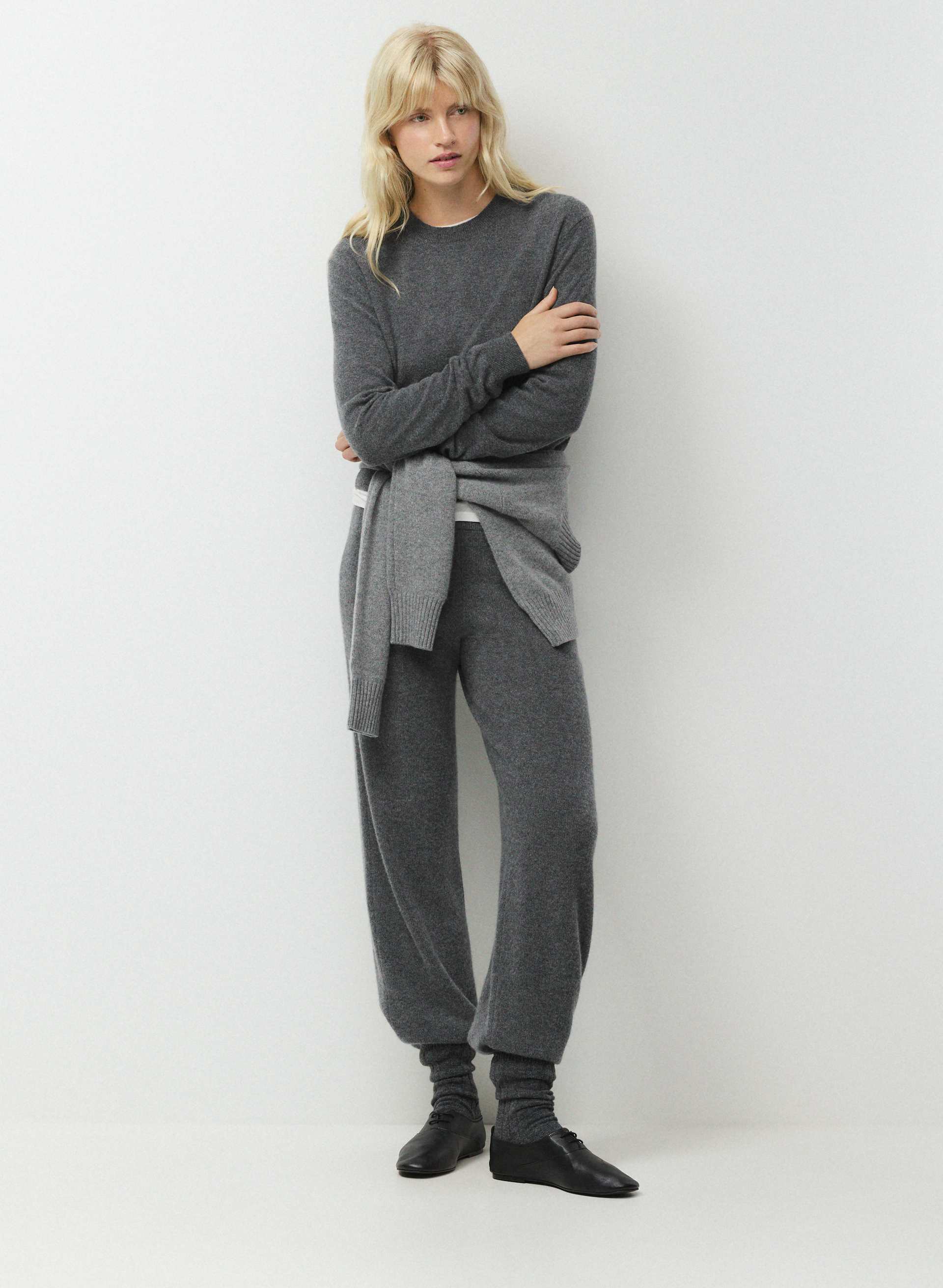 HAVEN WOOL CASHMERE CREW SOCK | Aritzia