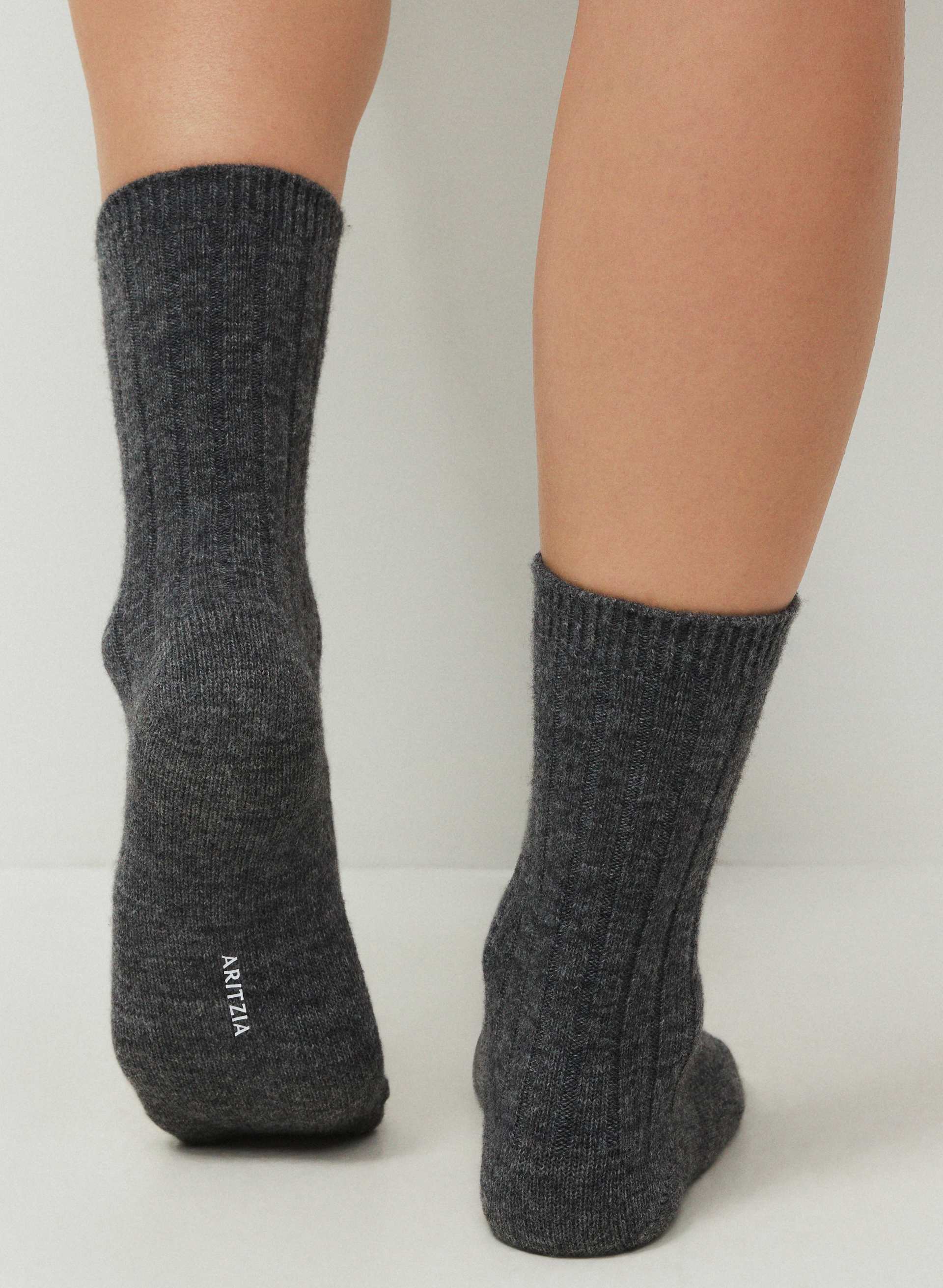 HAVEN WOOL CASHMERE CREW SOCK | Aritzia