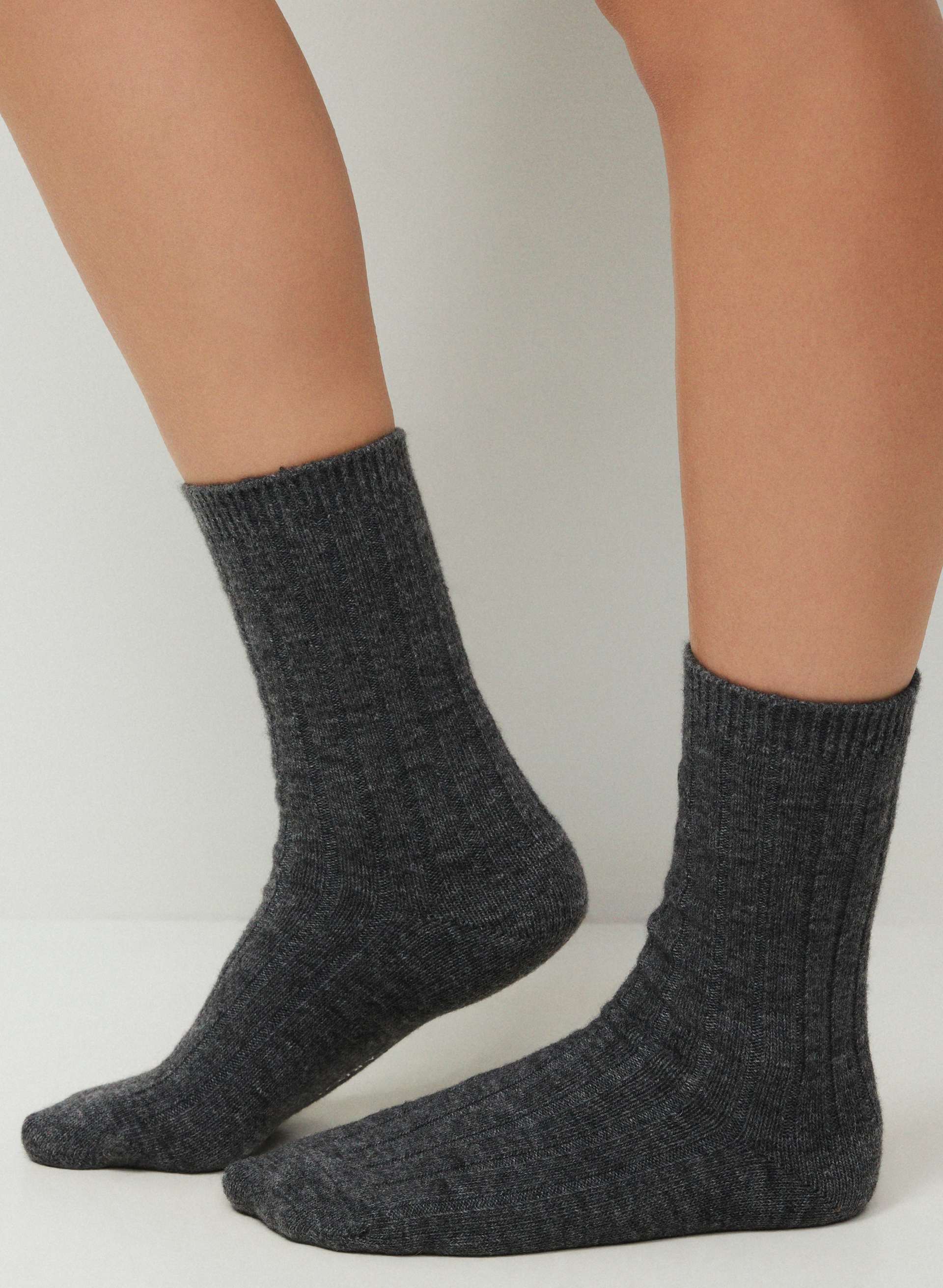 HAVEN WOOL CASHMERE CREW SOCK | Aritzia
