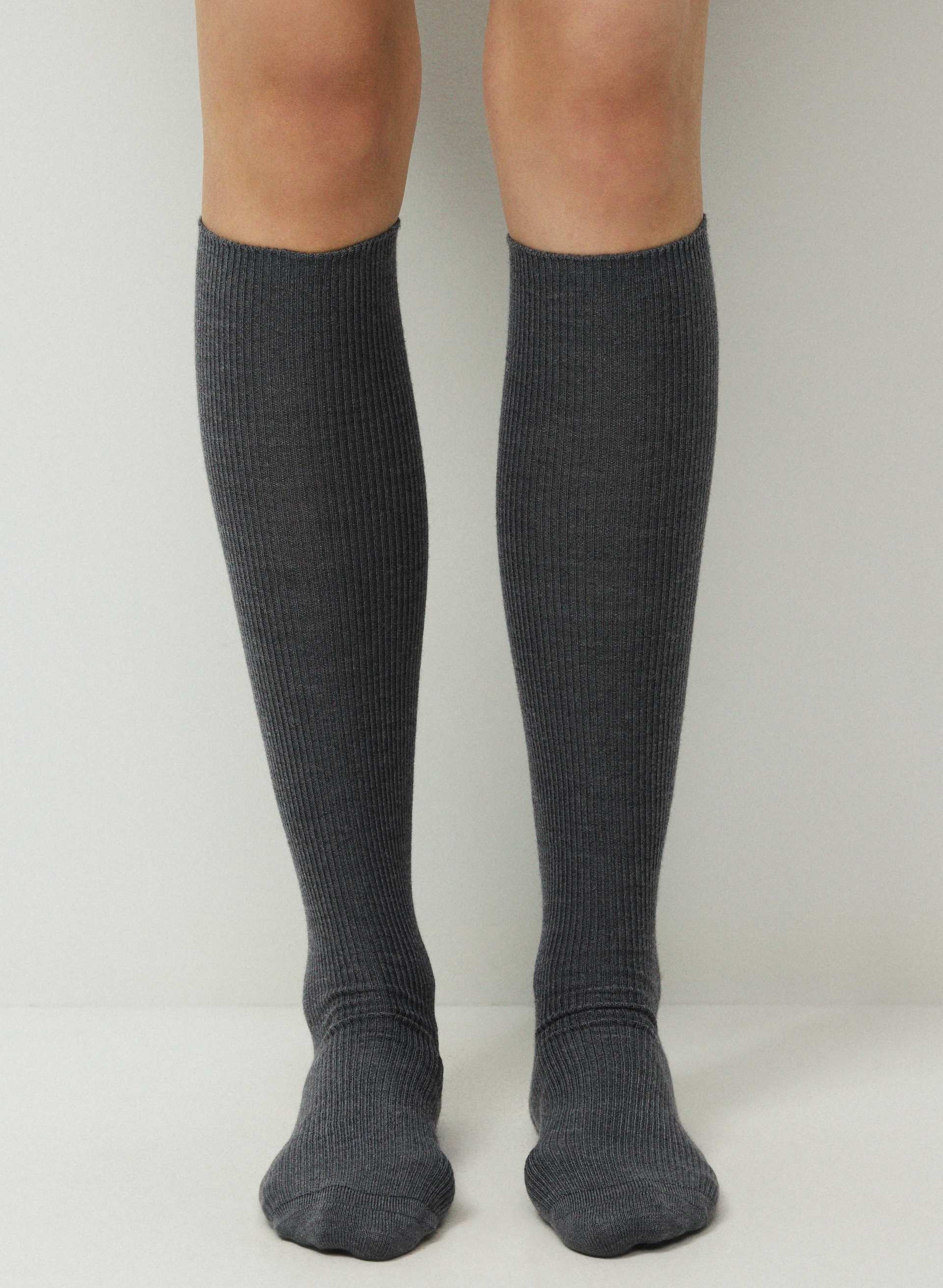 DAILY RIB KNEE-HIGH SOCK 2-PACK | Aritzia