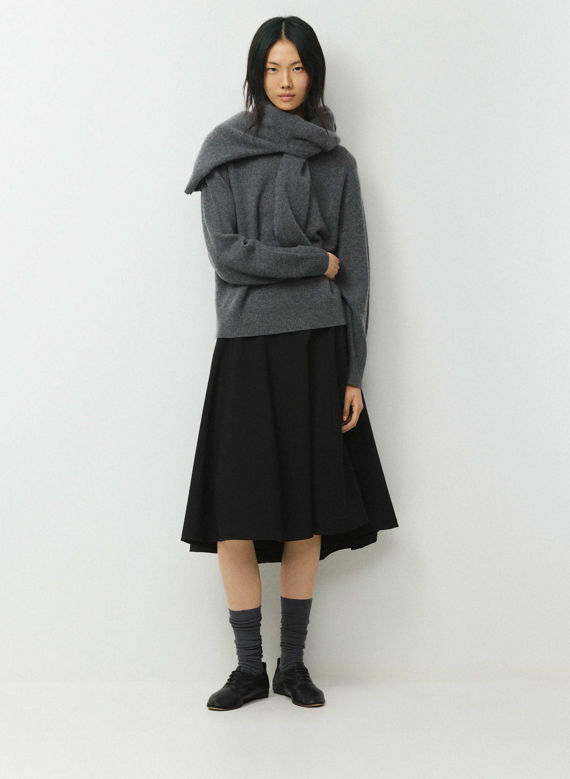 DAILY RIB KNEE-HIGH SOCK 2-PACK | Aritzia