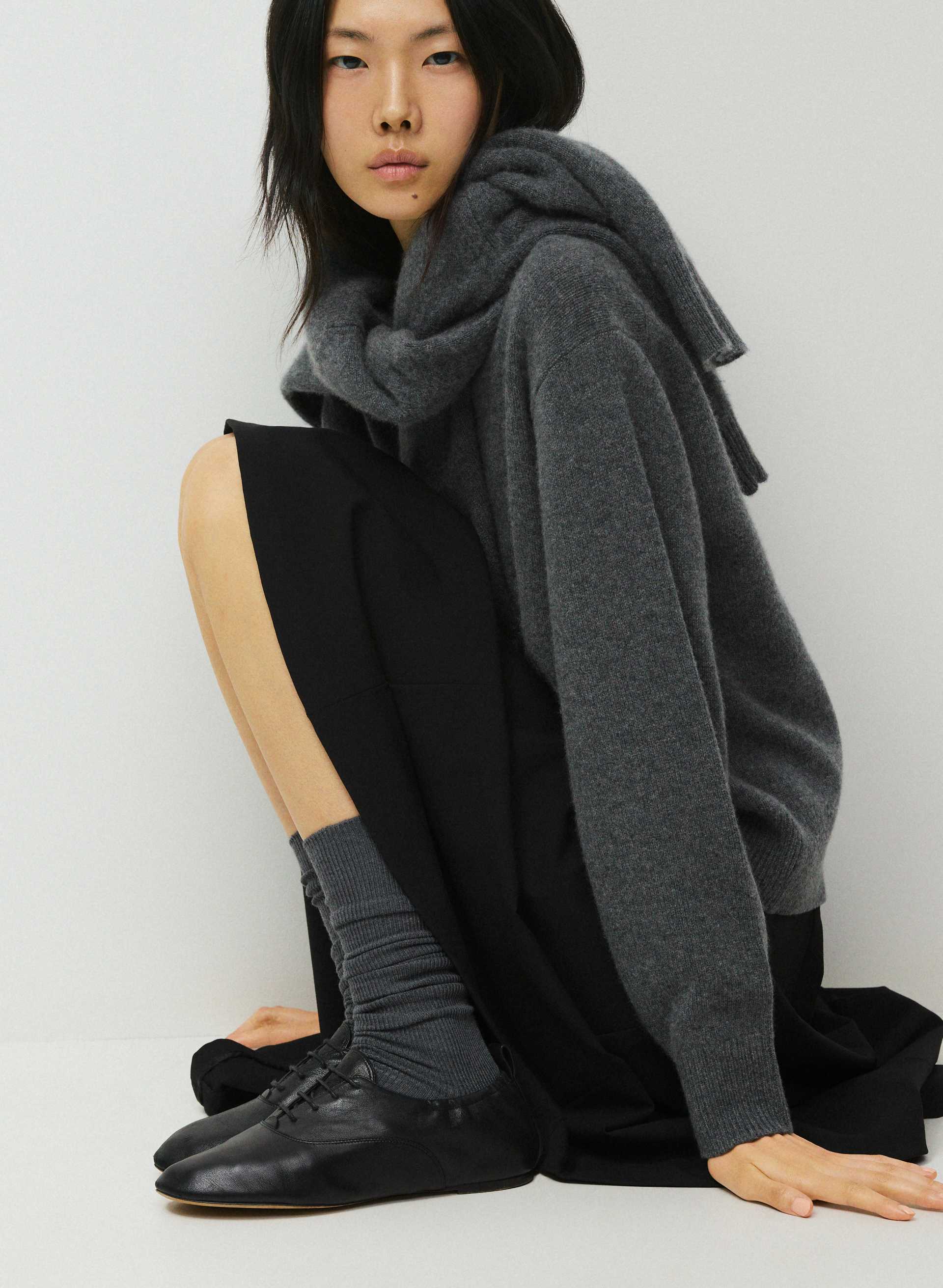 DAILY RIB KNEE-HIGH SOCK 2-PACK | Aritzia