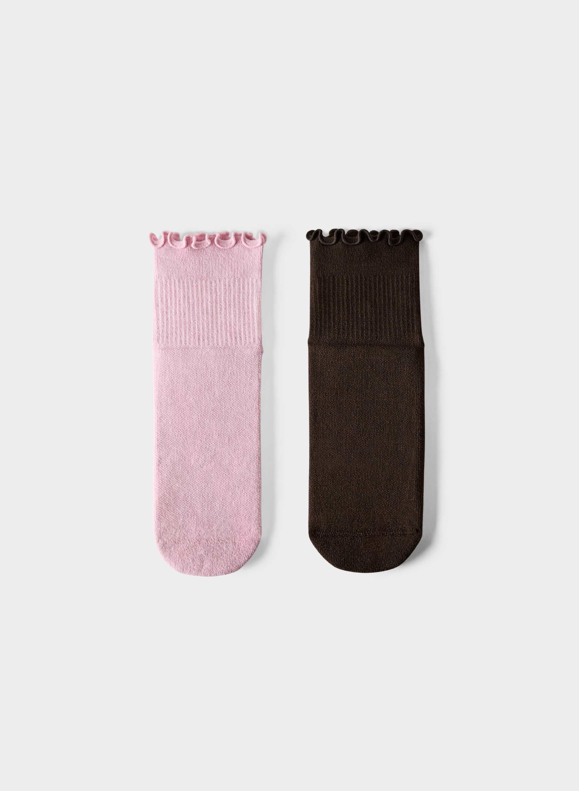 SOFTSET™ ARTICULATE GRIP ANKLE SOCK 2-PACK | Aritzia
