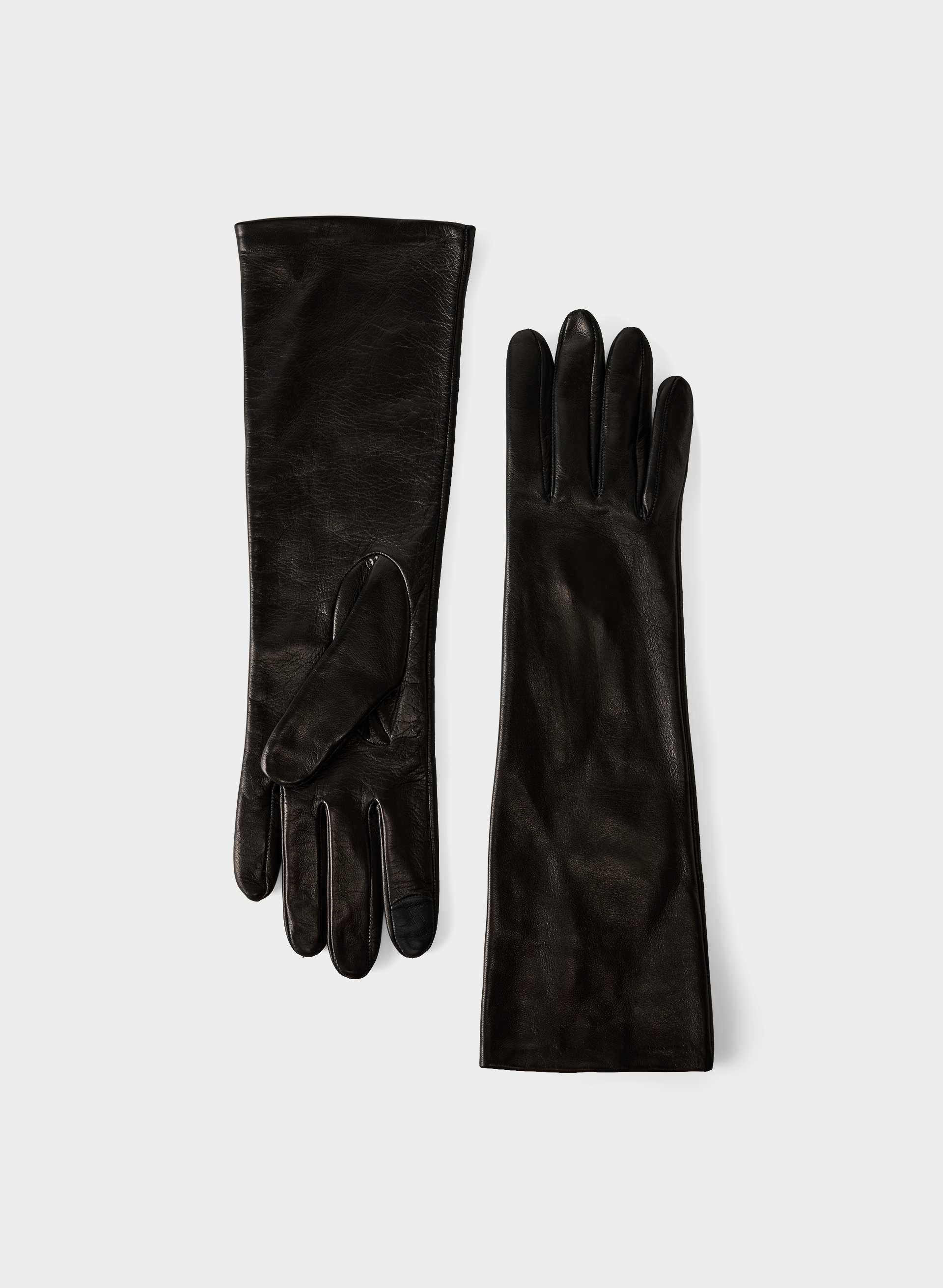 RENOWN LEATHER LONG GLOVES | Aritzia