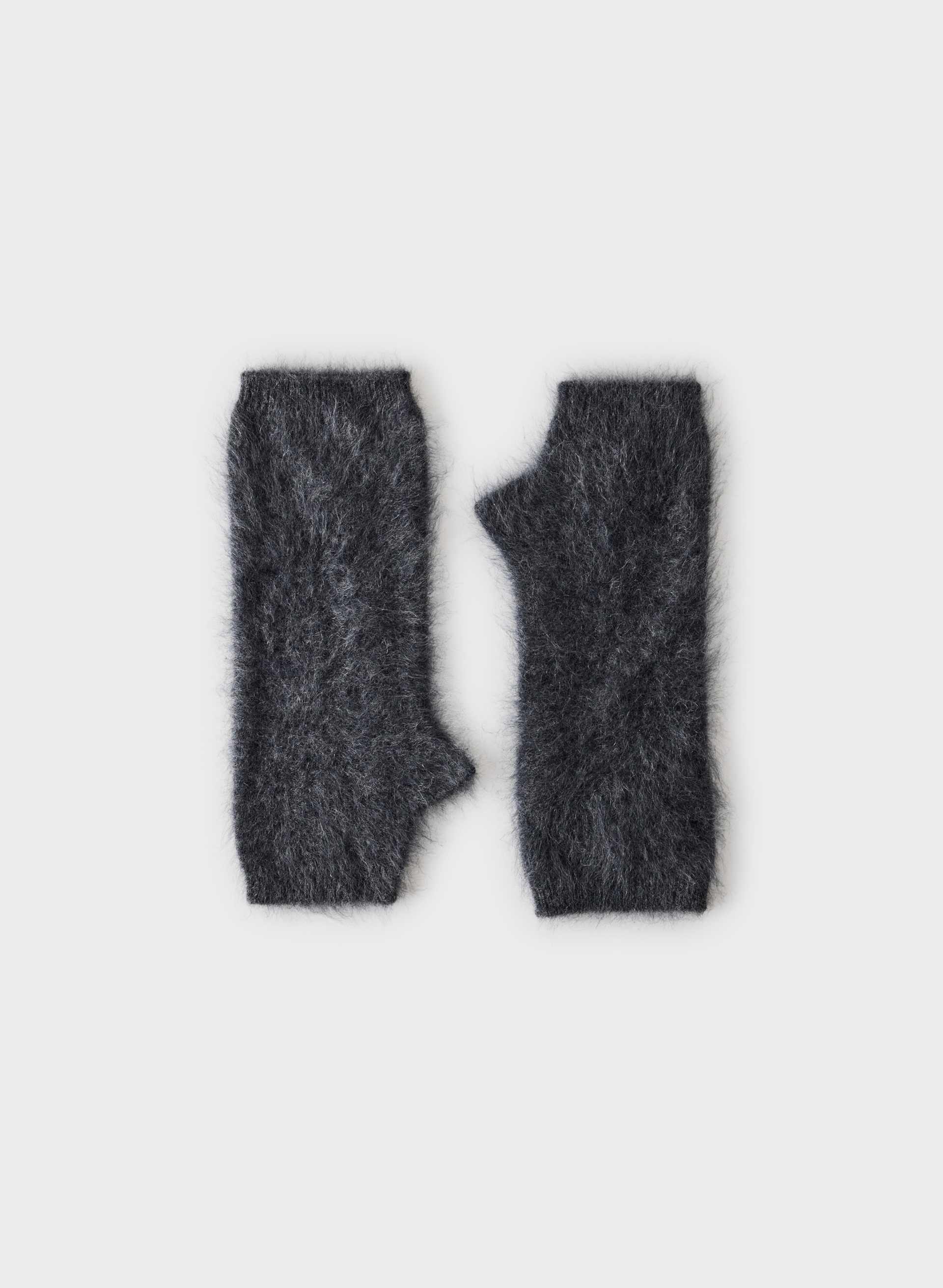 BRUSHED WOOL CASHMERE HARMONY GLOVES | Aritzia