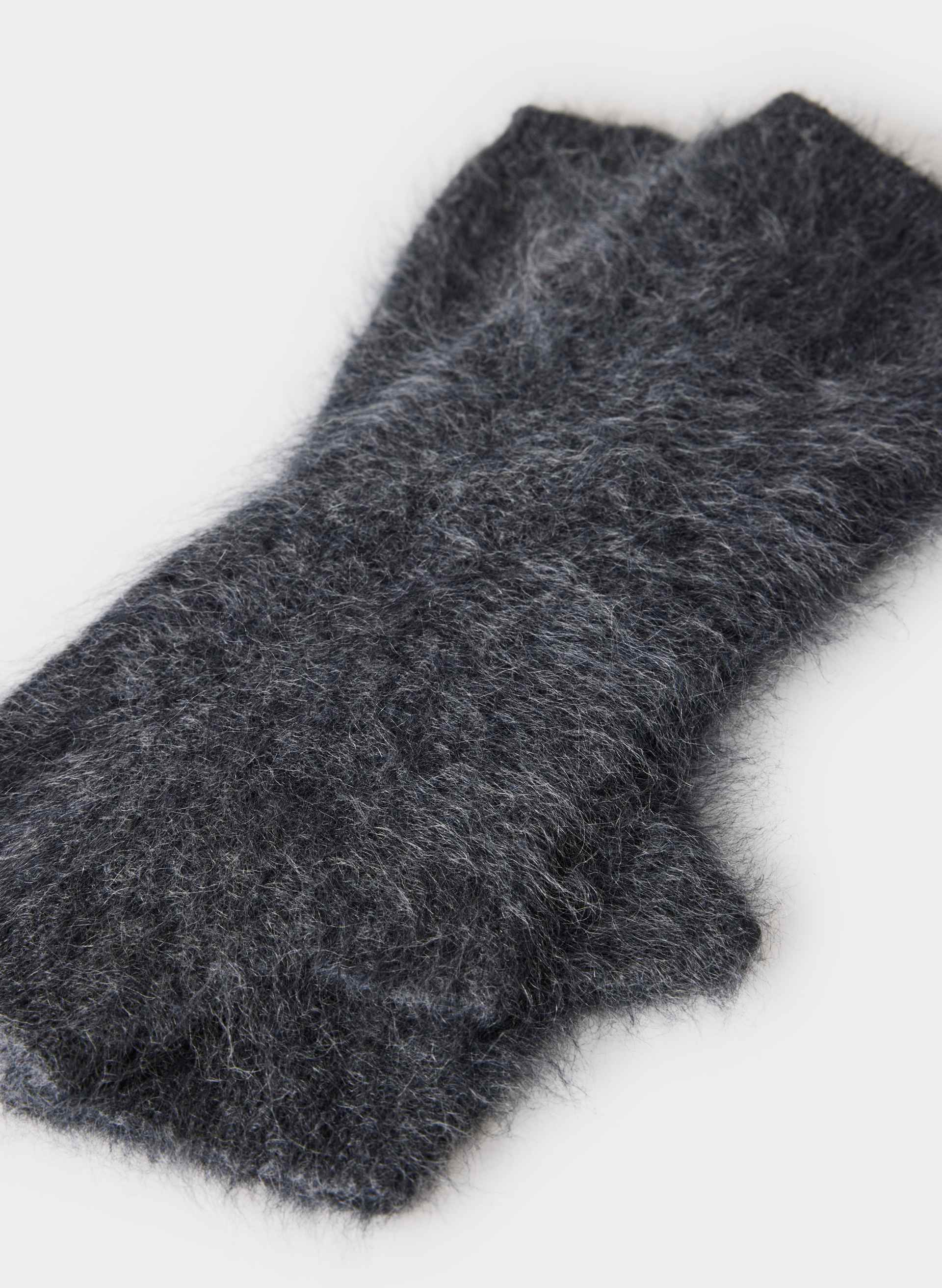 BRUSHED WOOL CASHMERE HARMONY GLOVES | Aritzia