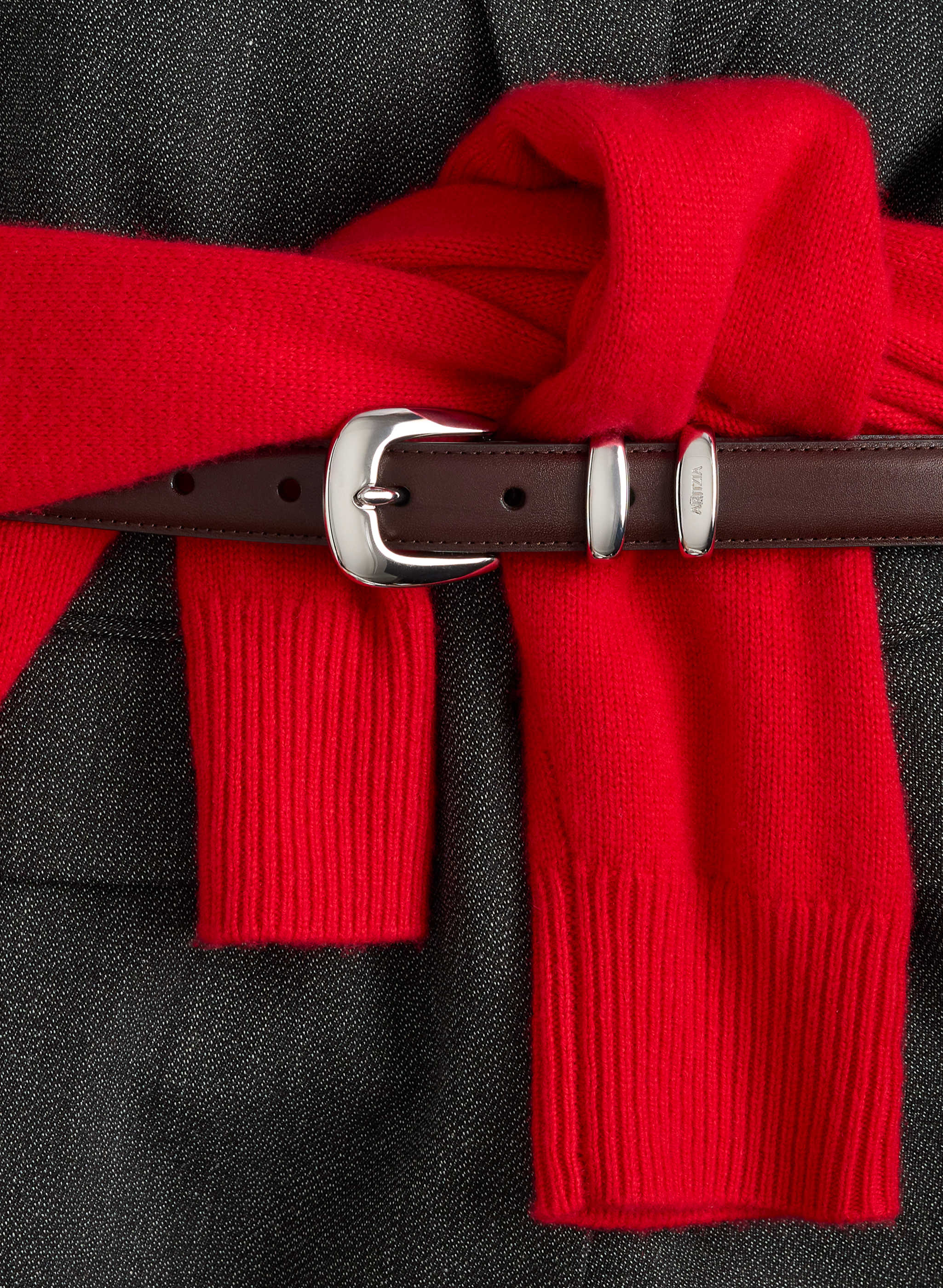 LEGENDARY SOLID BRASS LEATHER BELT - Smooth 100% leather belt with solid brass western buckle. 