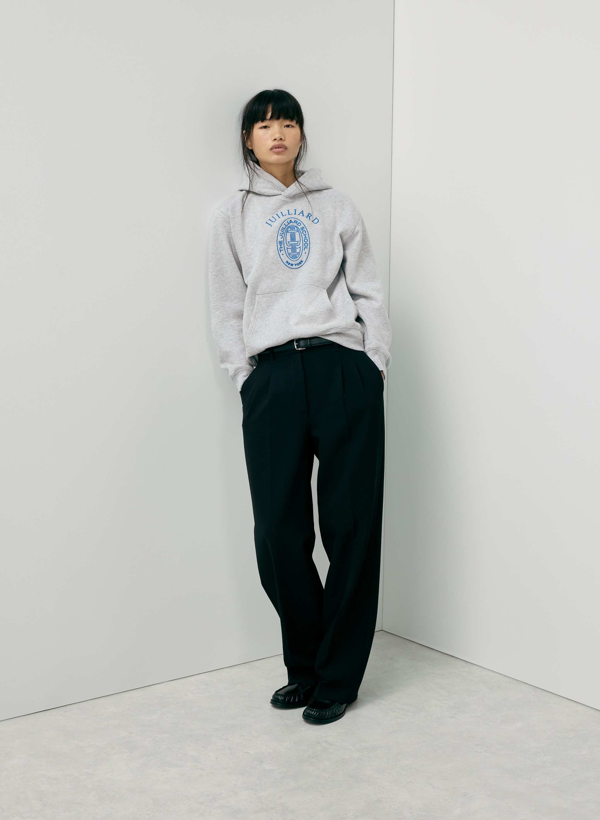 JUILLIARD X COZY SWEATFLEECE PERFECT HOODIE - Limited-edition classic fan-favourite fleece pullover hoodie with The Juilliard School graphic. 