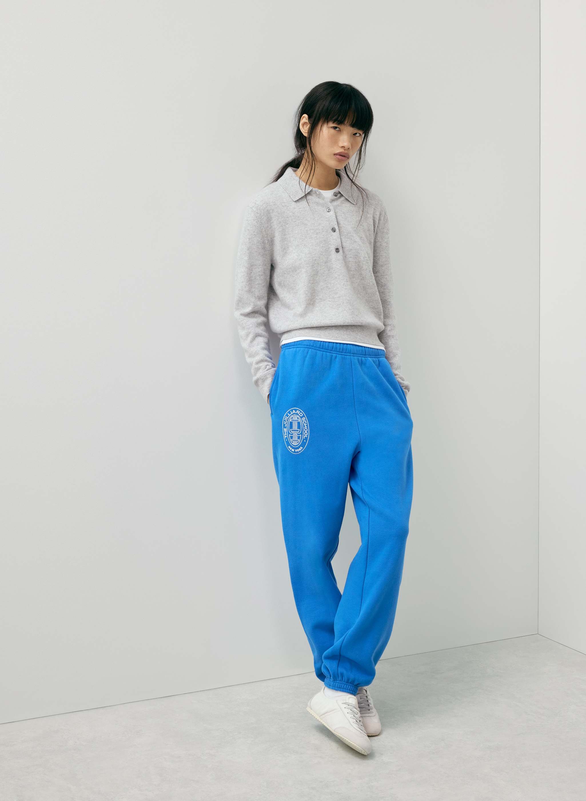 BARE CASHMERE CELLINI SWEATER - Lightweight 100% cashmere polo sweater. 