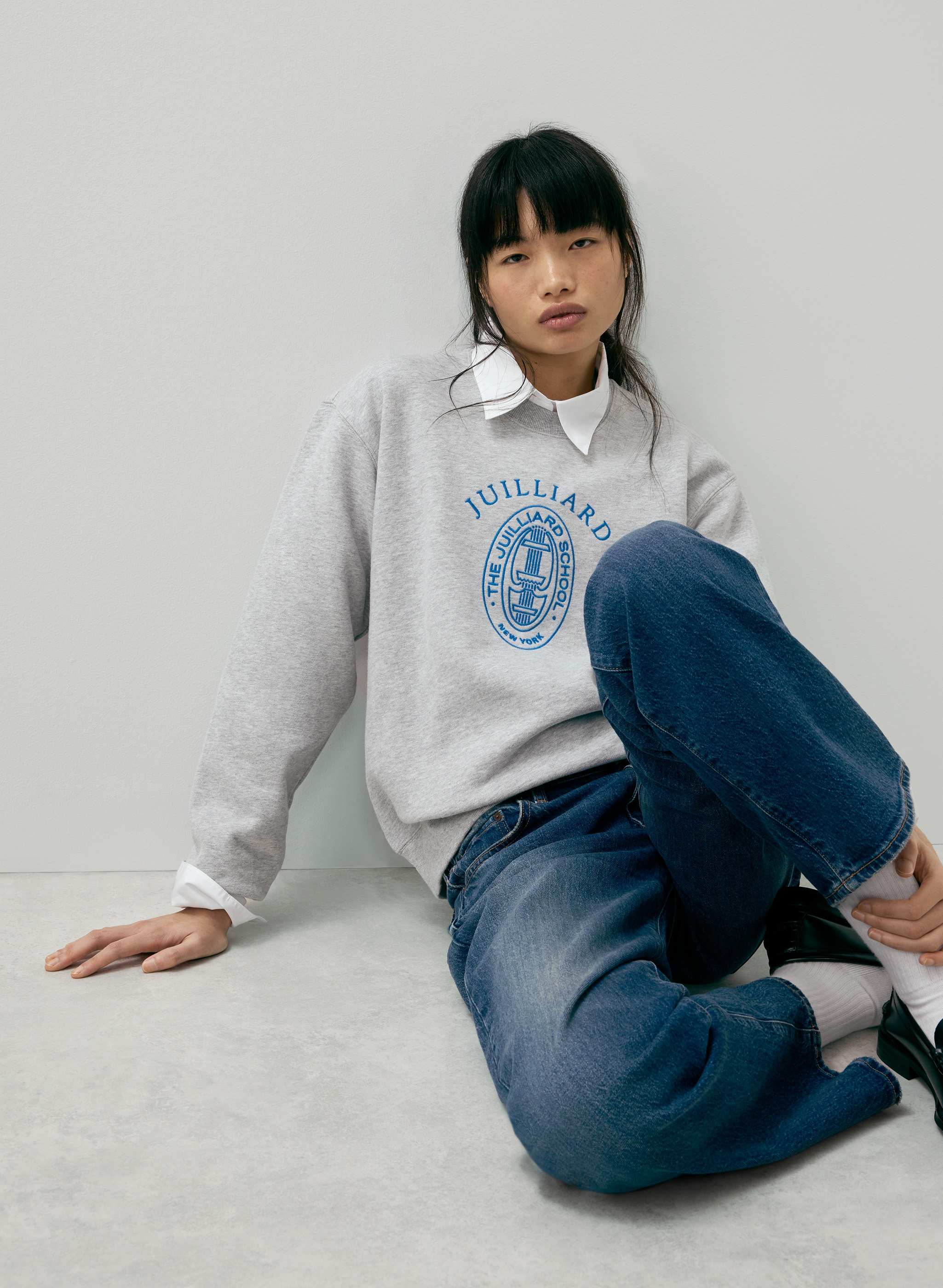DENIM FORUM 003 RELAXED LO-RISE BAGGY JEAN - Non-stretch low-rise, drop-crotch jeans made with regenerative cotton. 