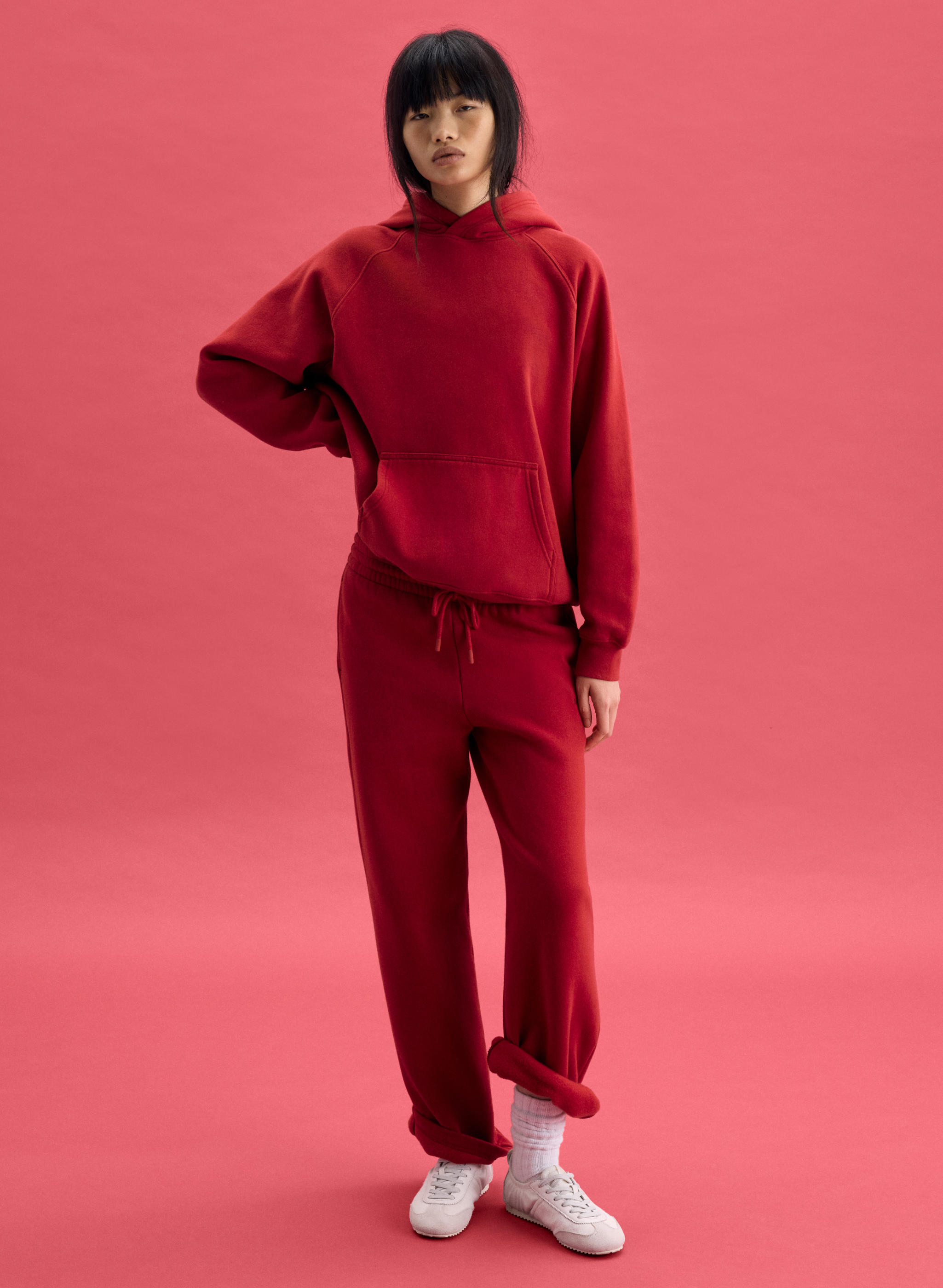 COZY SWEATFLEECE MEGA RAGLAN™ HOODIE - Iconic oversized fleece hoodie with raglan sleeves. 