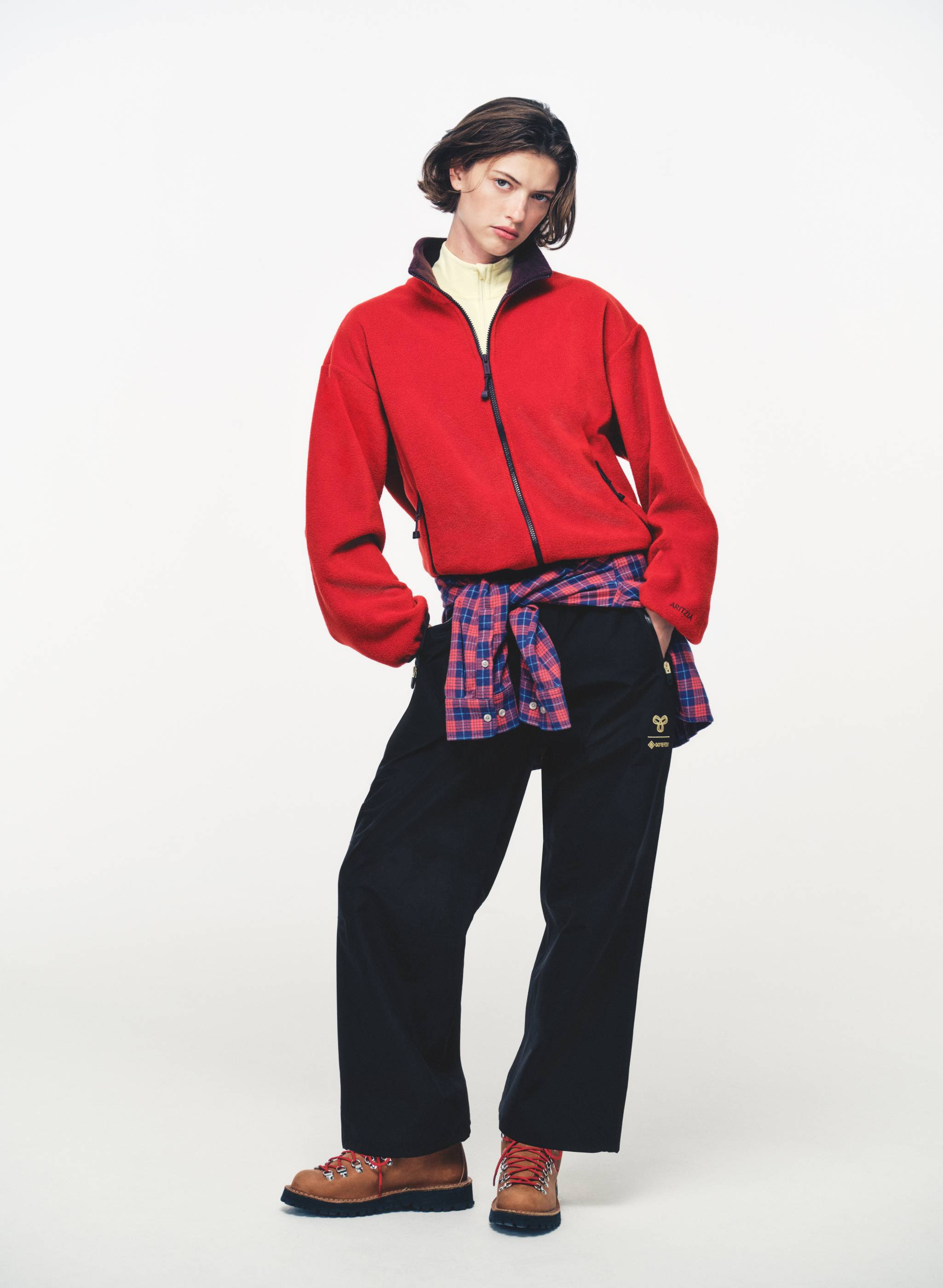 OUTLOOK ZIP MOCKNECK - BIGFOOT FLEECE - Oversized Bigfoot Fleece zip mockneck. 