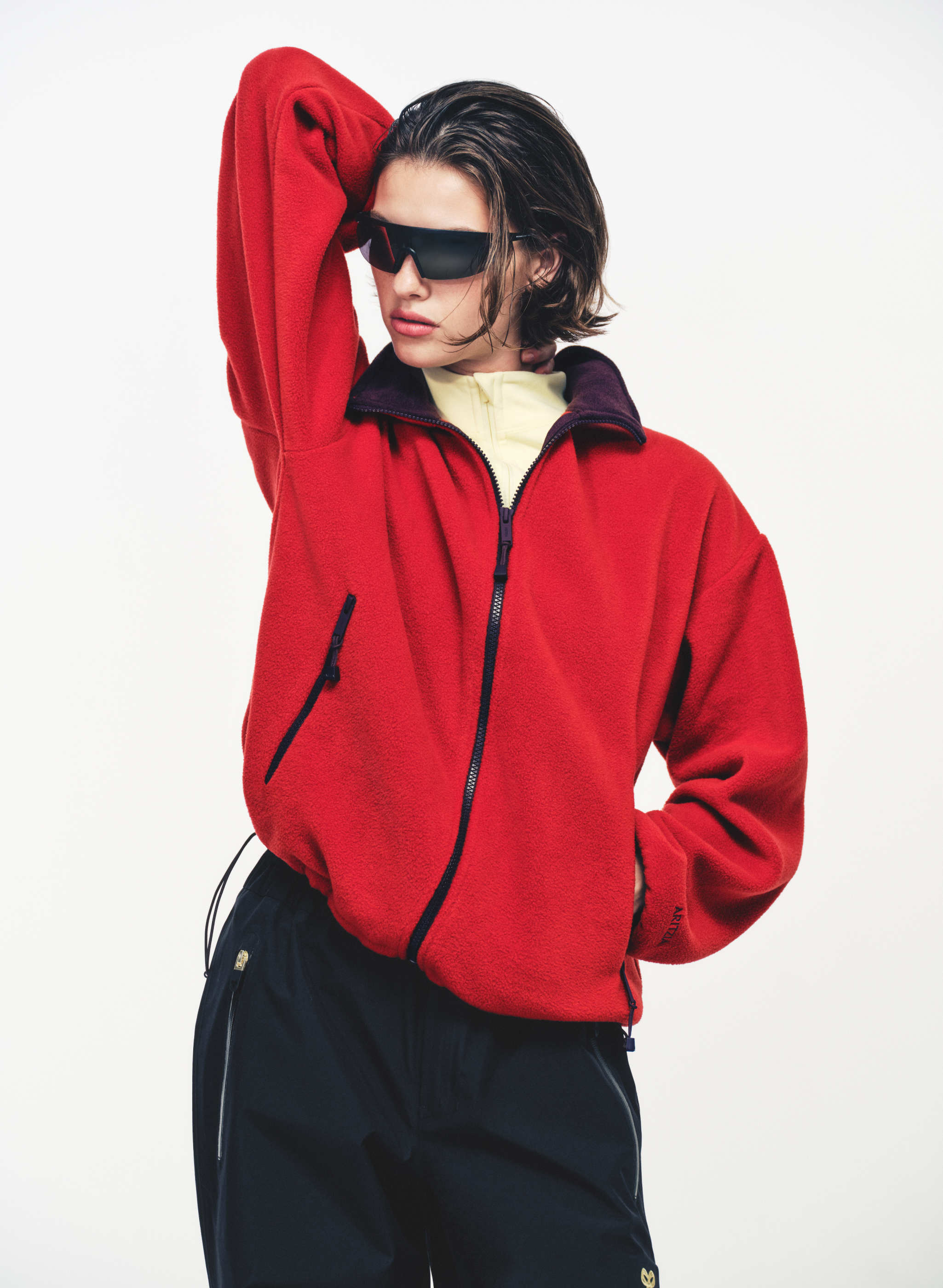 OUTLOOK ZIP MOCKNECK - BIGFOOT FLEECE - Oversized Bigfoot Fleece zip mockneck. 