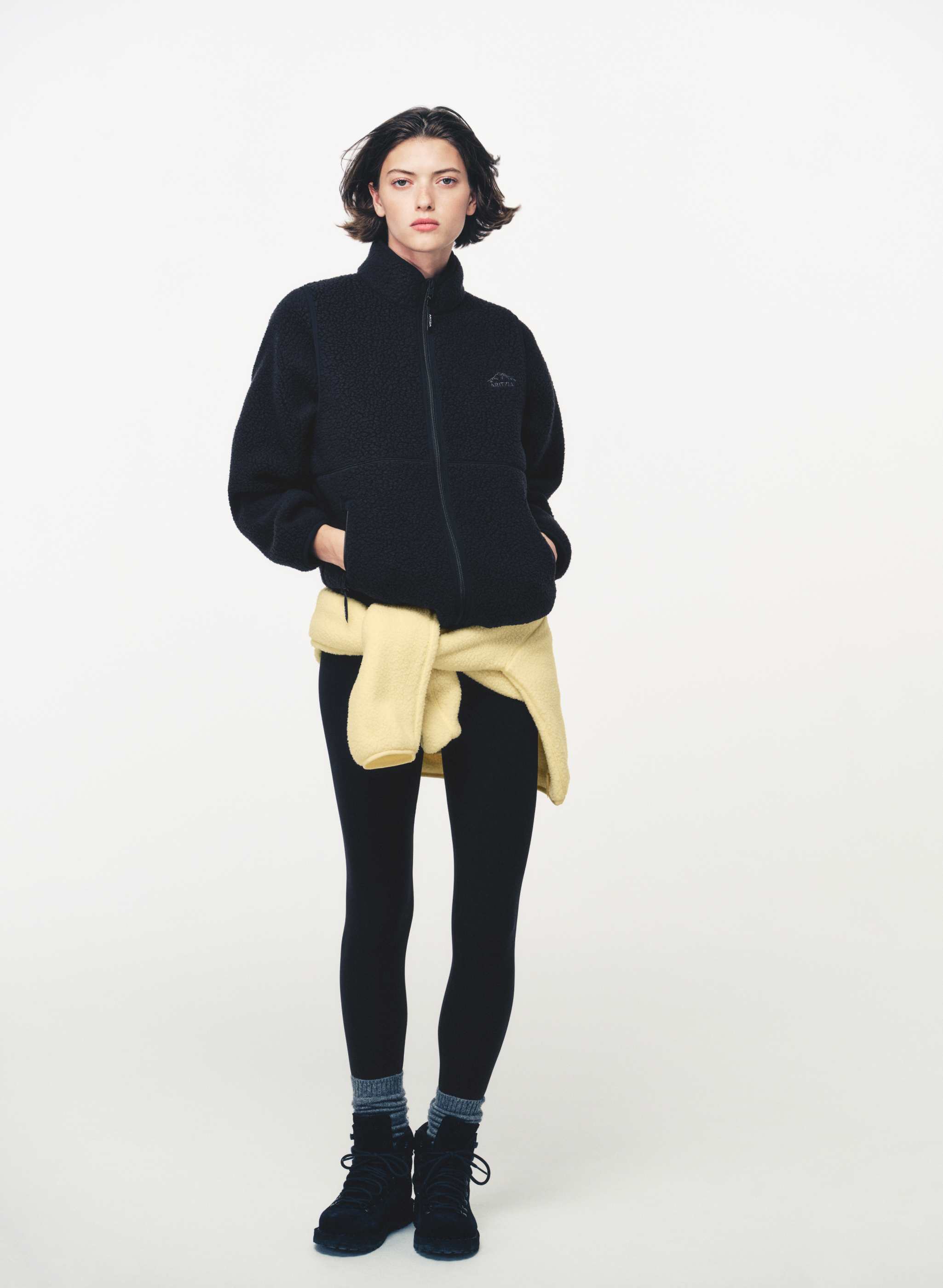 POLARTEC® THERMAL PRO™ HIGHLANDS 1/2 ZIP - Mid-pile fleece relaxed half-zip mockneck. 