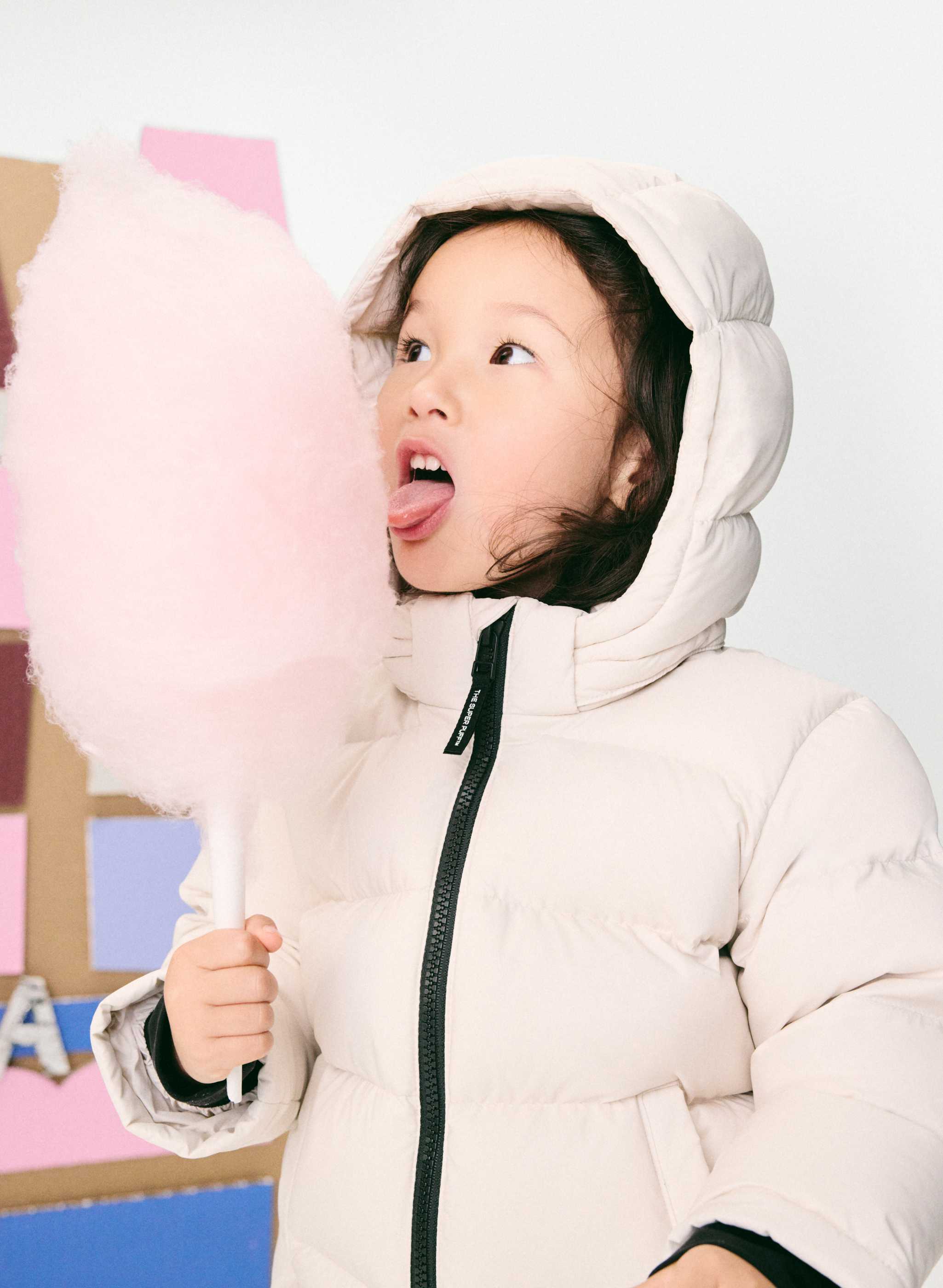 THE SUPER BABY PUFF™ - CLIMATTE™ - Water-repellent Japanese cliMATTE™ 800+ fill-power premium down baby puffer jacket. 