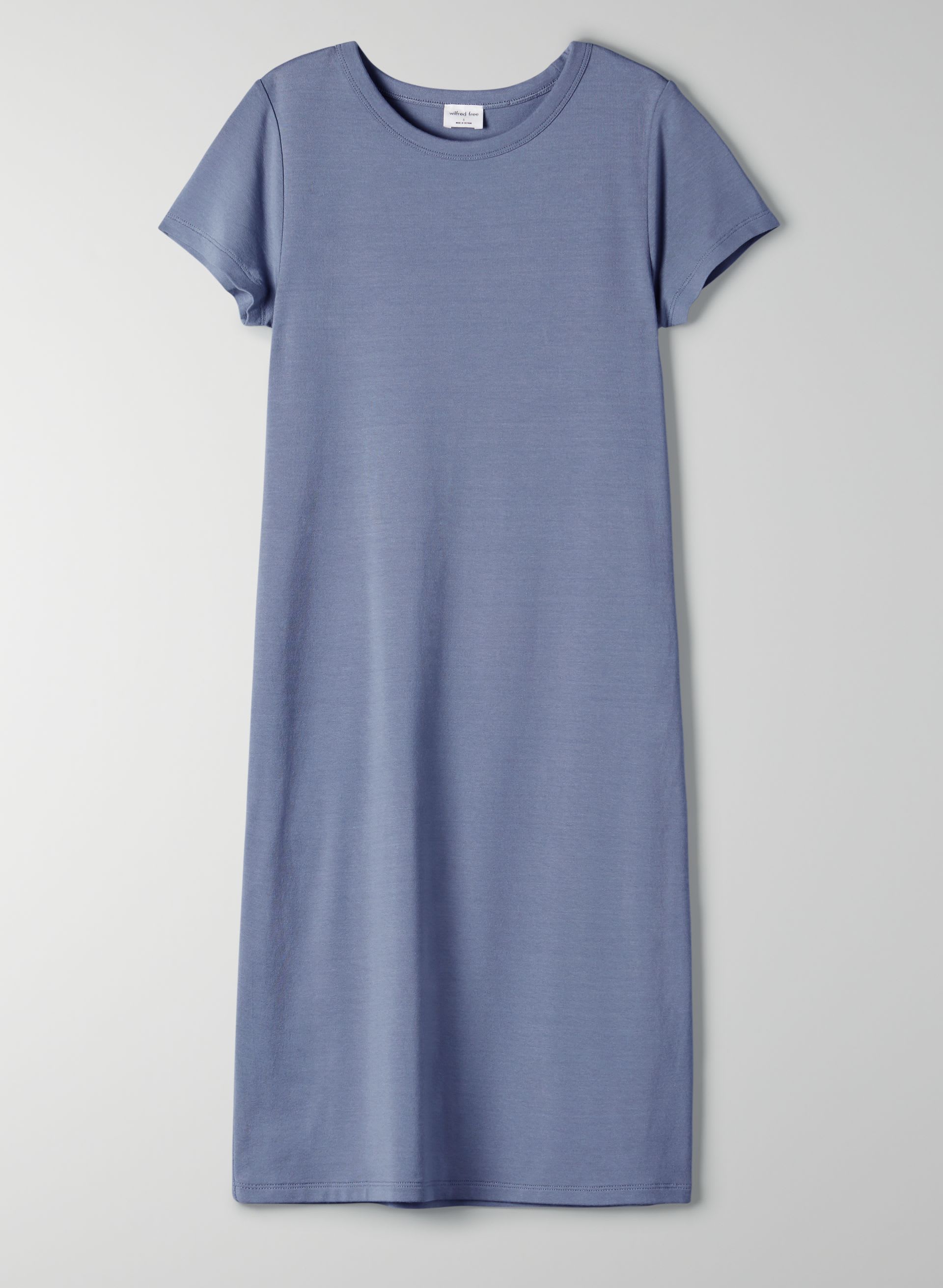 wilfred free grey dress Tiny T-Shirt back: lace-up corset
