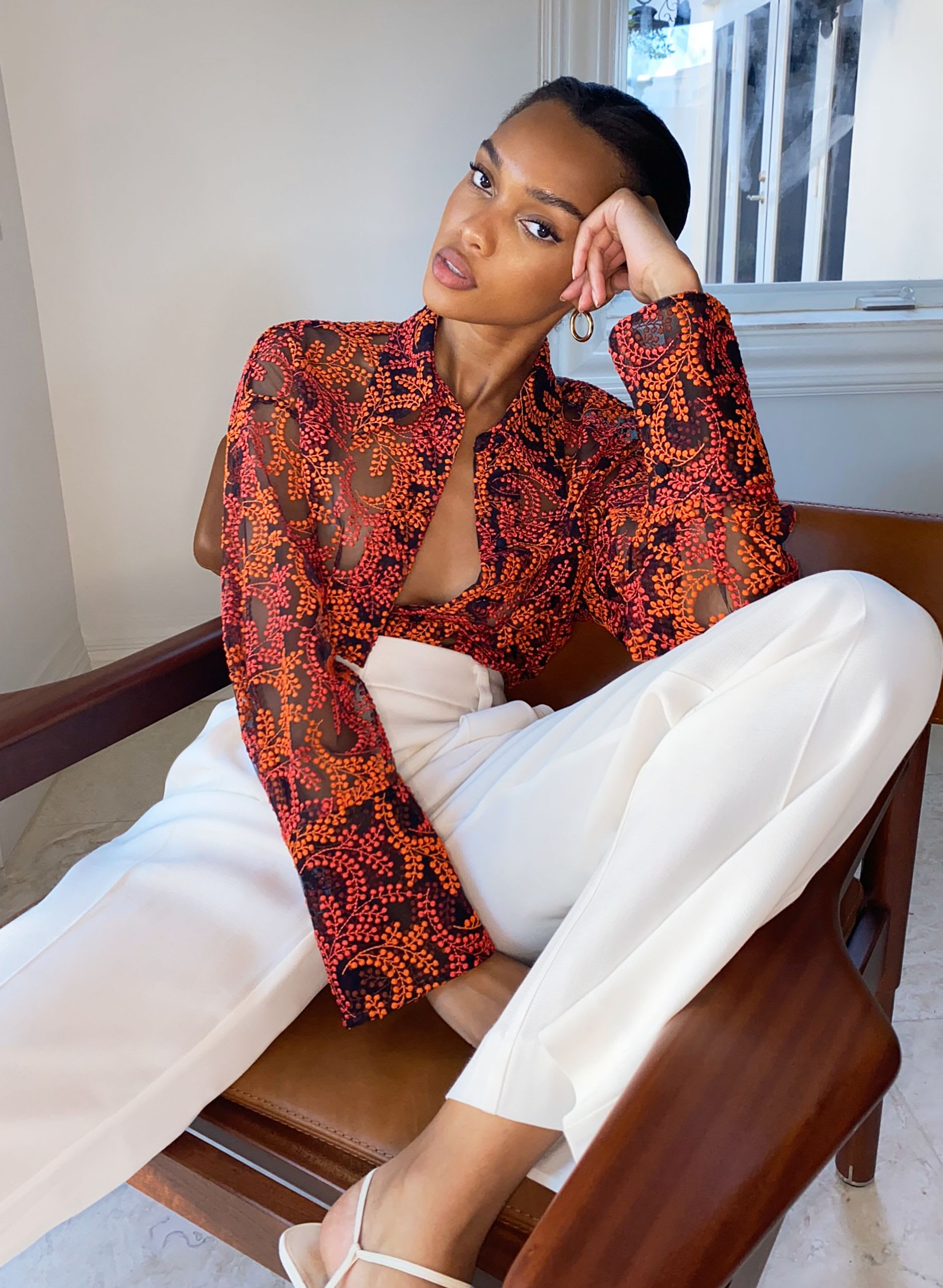 STATEMENT BUTTON-UP | Aritzia