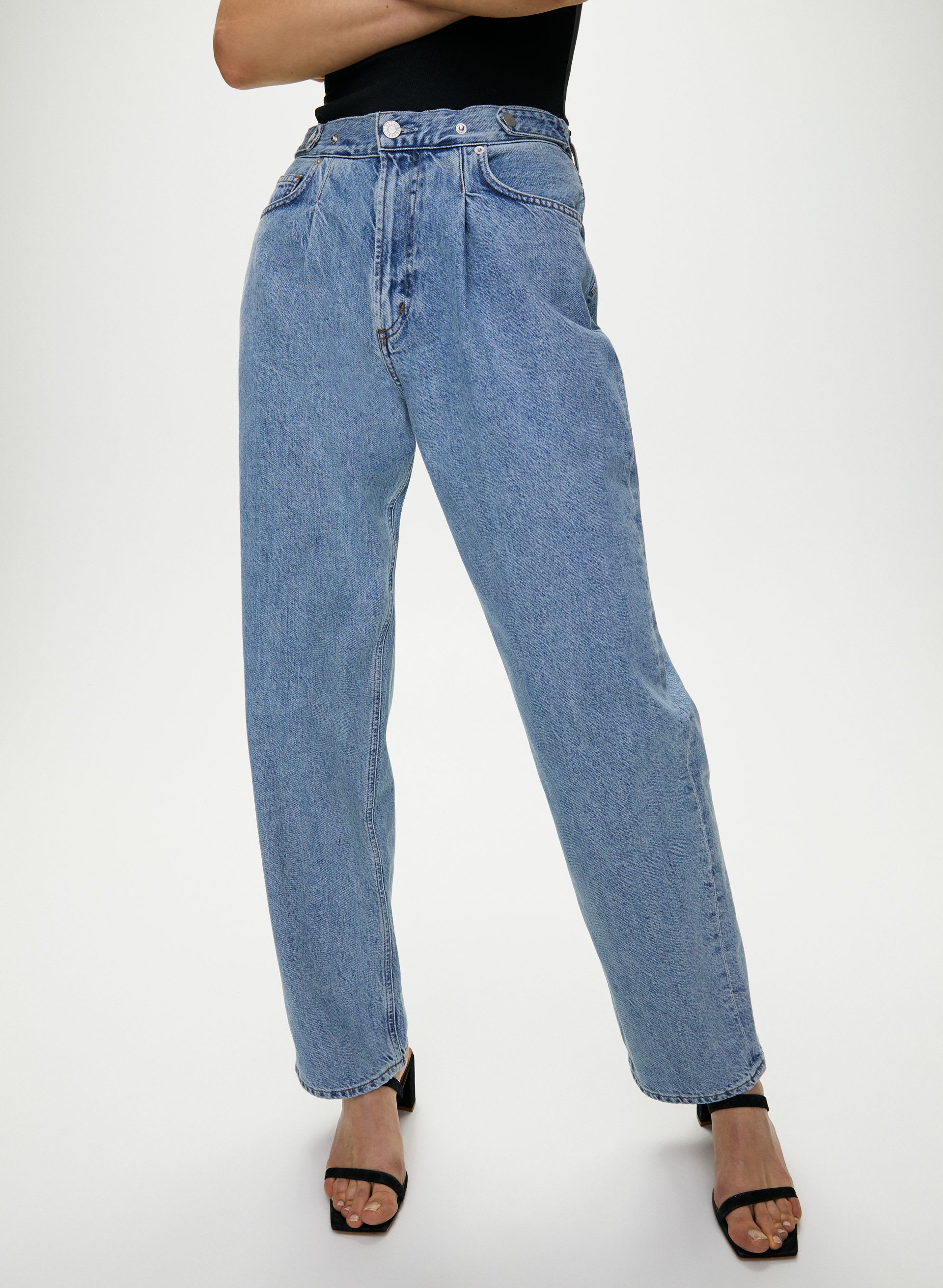 BAGGY W/ TAB JEAN | Aritzia