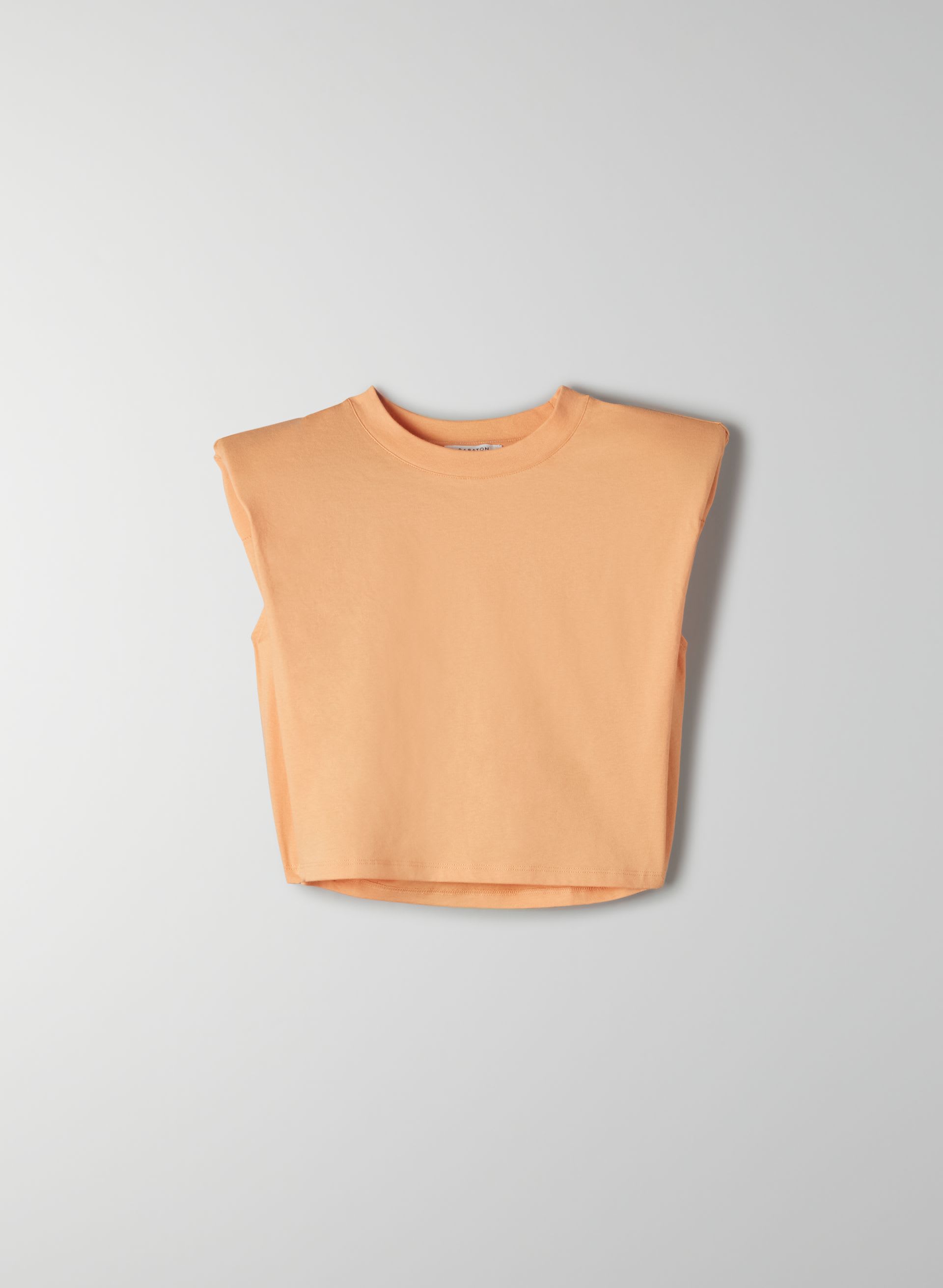SHOULDER PAD CROPPED TANK | Aritzia