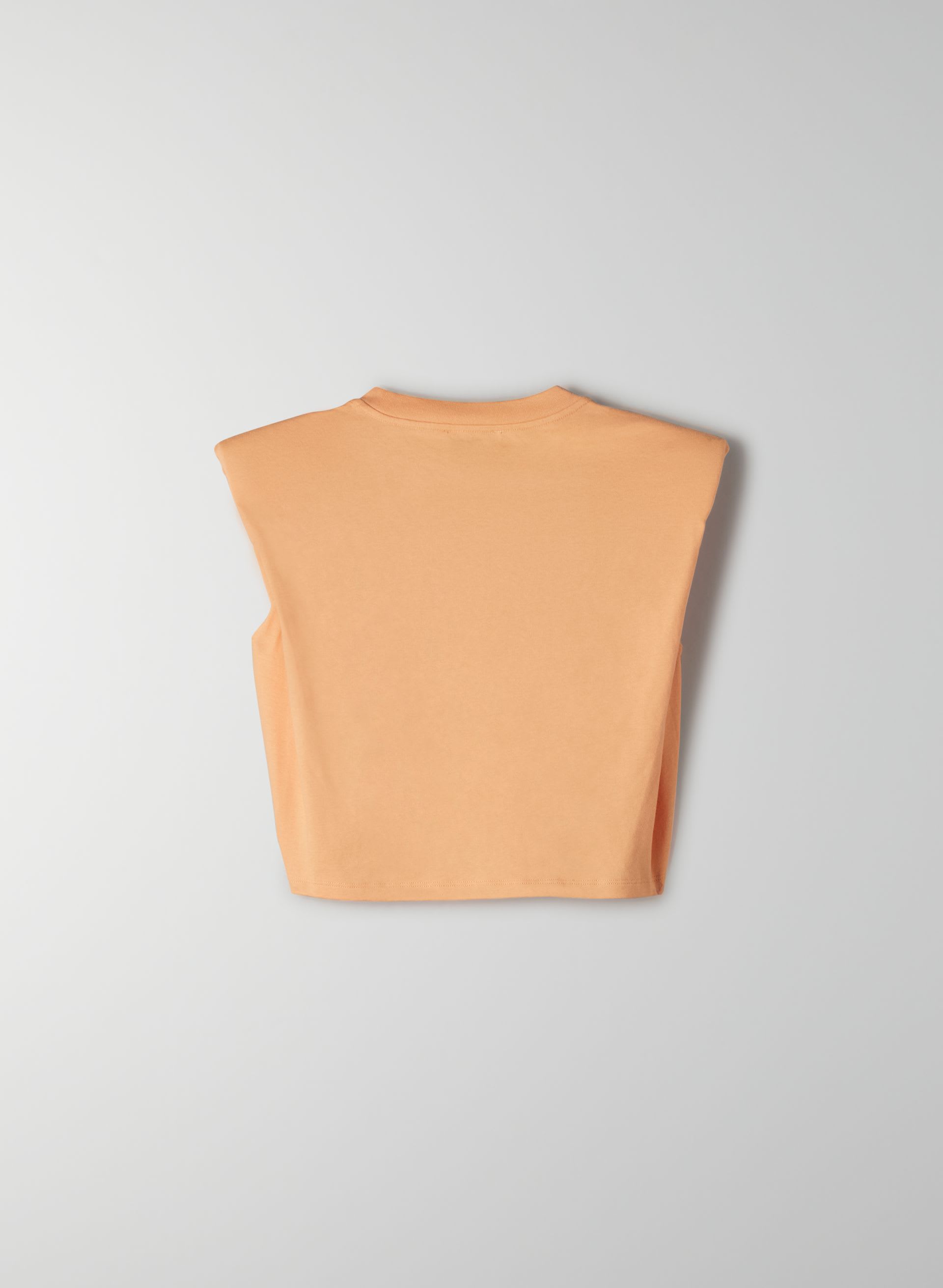 SHOULDER PAD CROPPED TANK | Aritzia