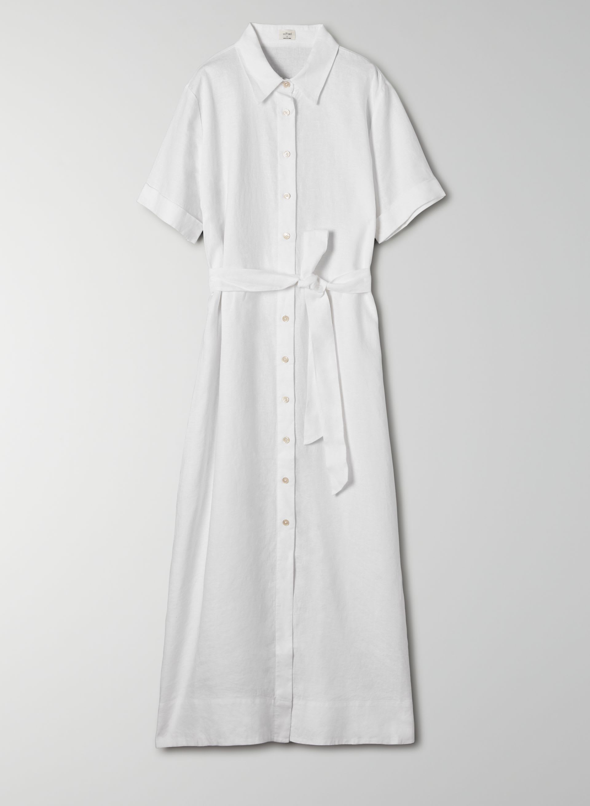 ELETA LINEN DRESS | Aritzia