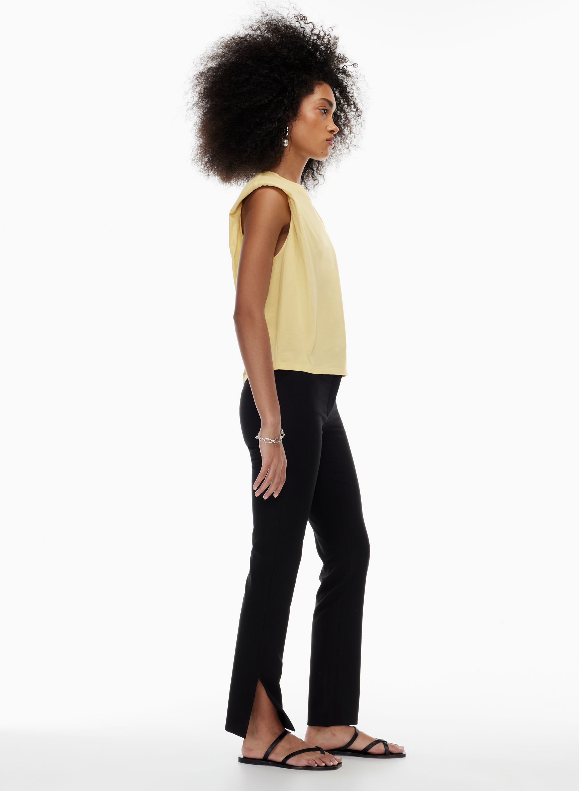 SHOULDER PAD TANK | Aritzia