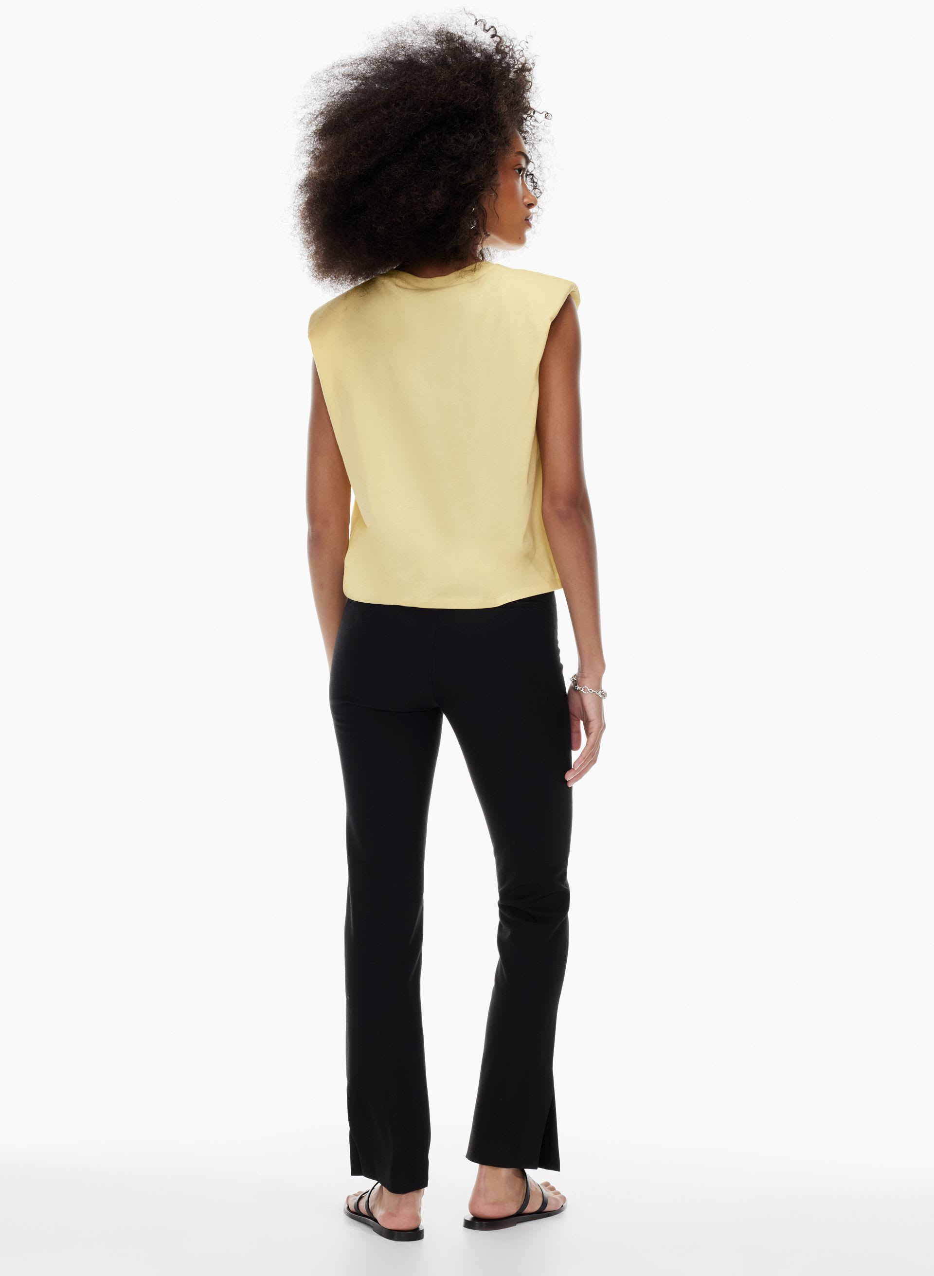 SHOULDER PAD TANK | Aritzia