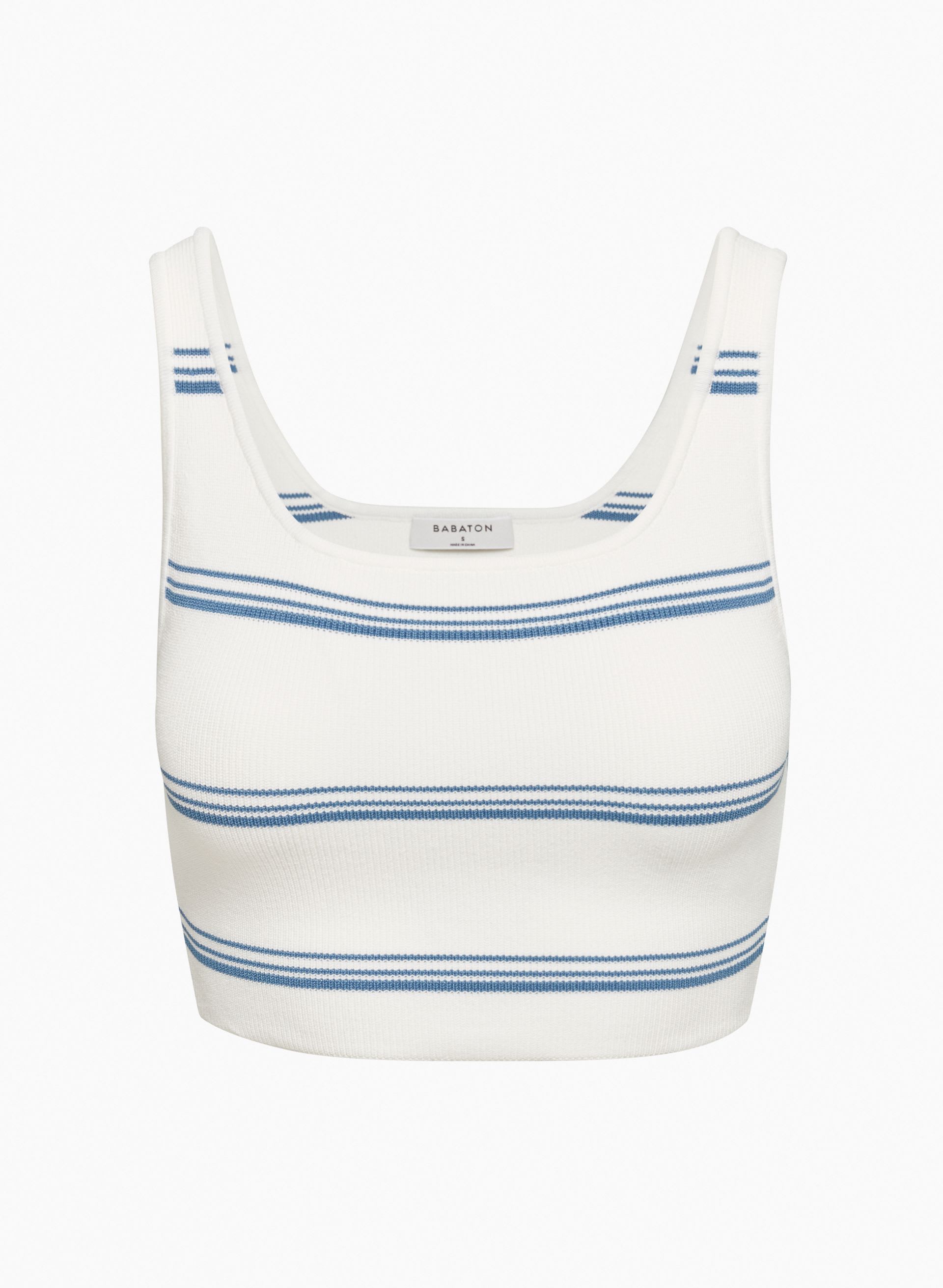 SQUARENECK CROPPED TANK | Aritzia