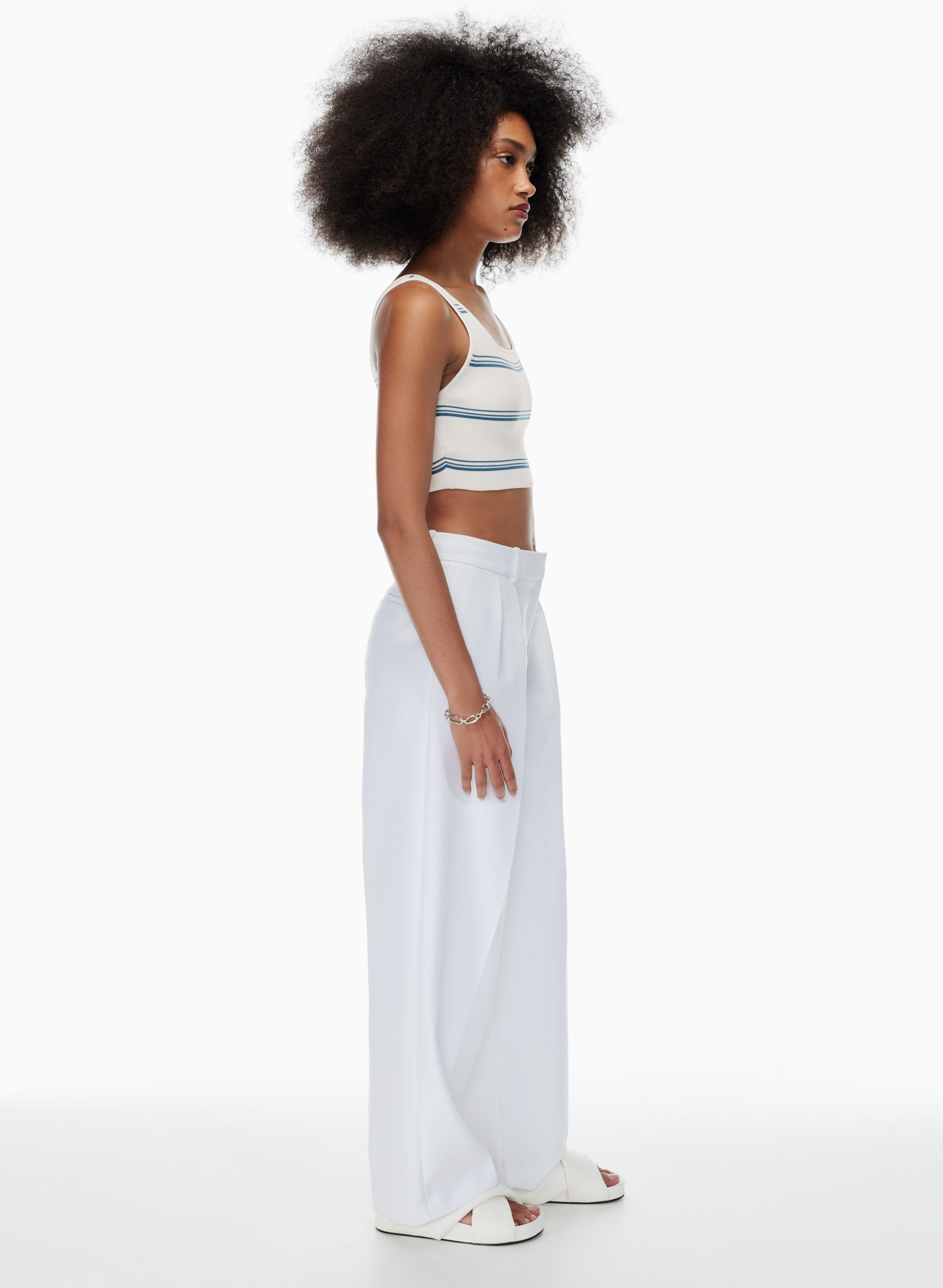 SQUARENECK CROPPED TANK | Aritzia