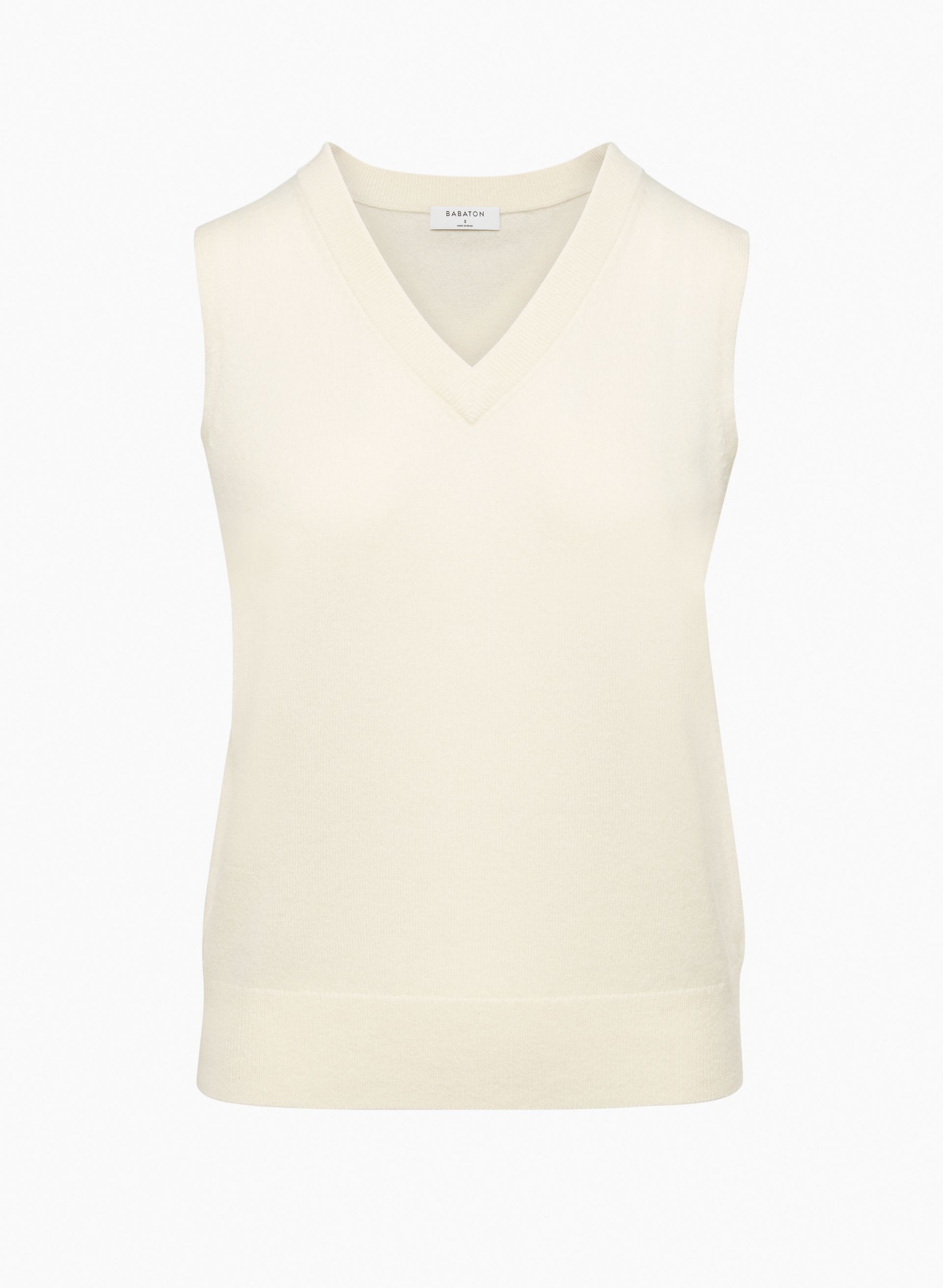 TRIBUNE CASHMERE SWEATER VEST | Aritzia