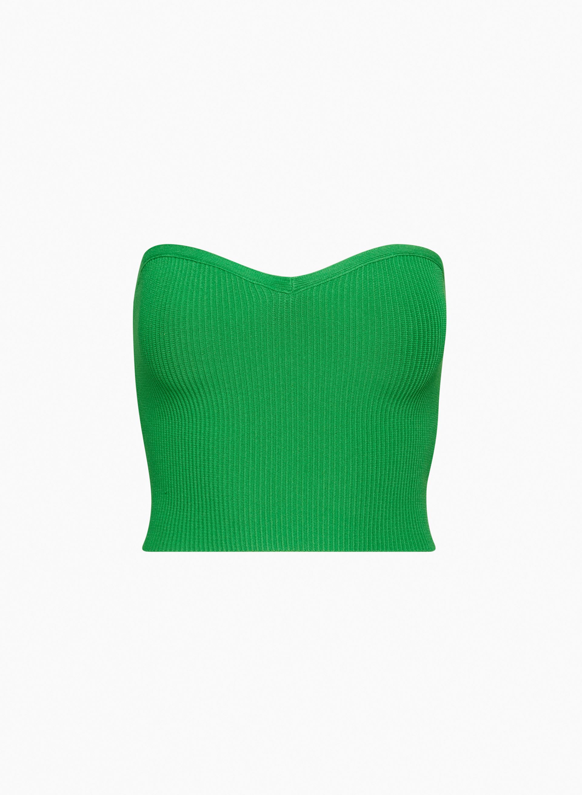 SCULPT KNIT SWEETHEART TUBE TOP | Aritzia