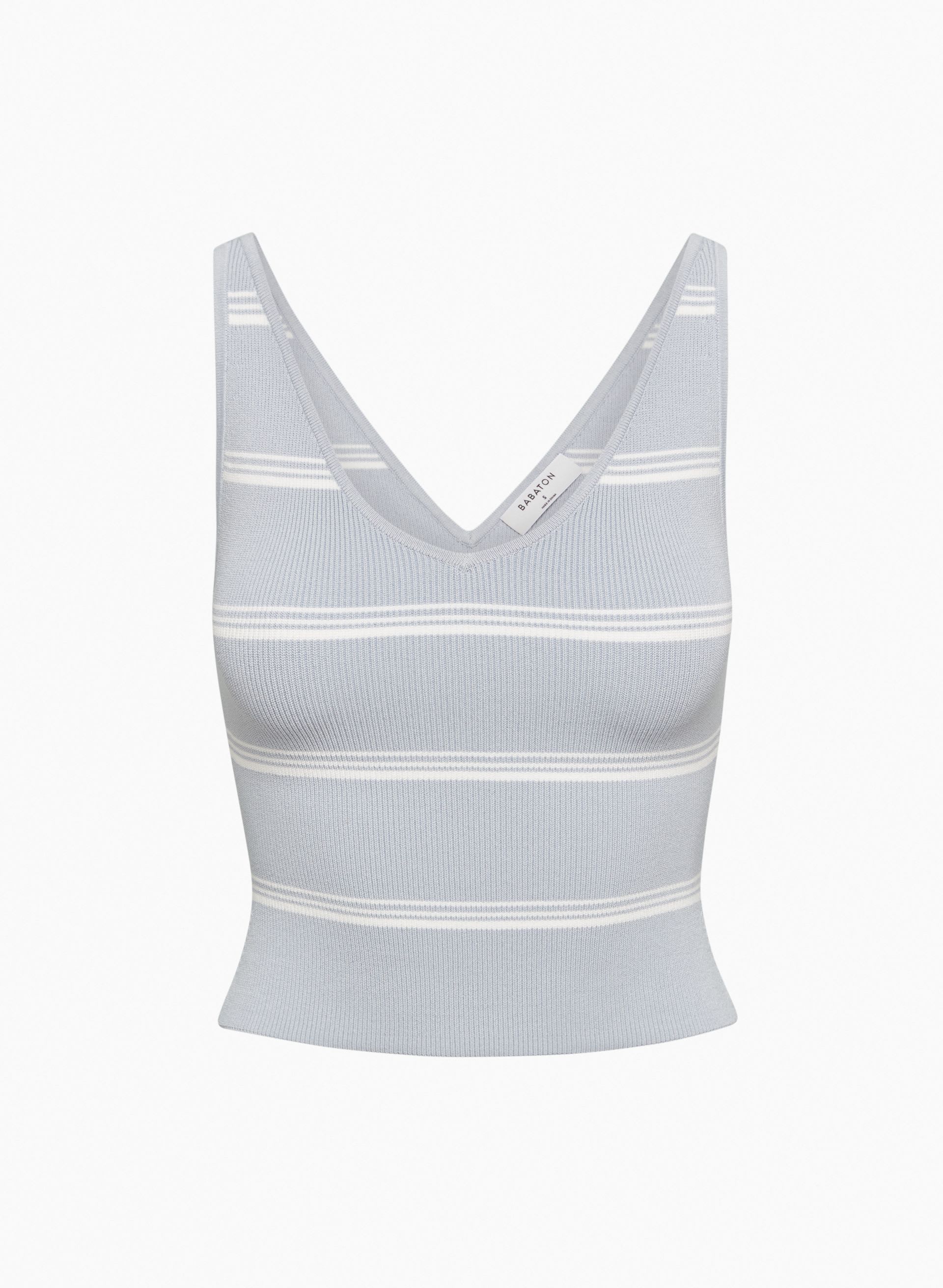 DÉBARDEUR À DOUBLE ENCOLURE EN V | Aritzia