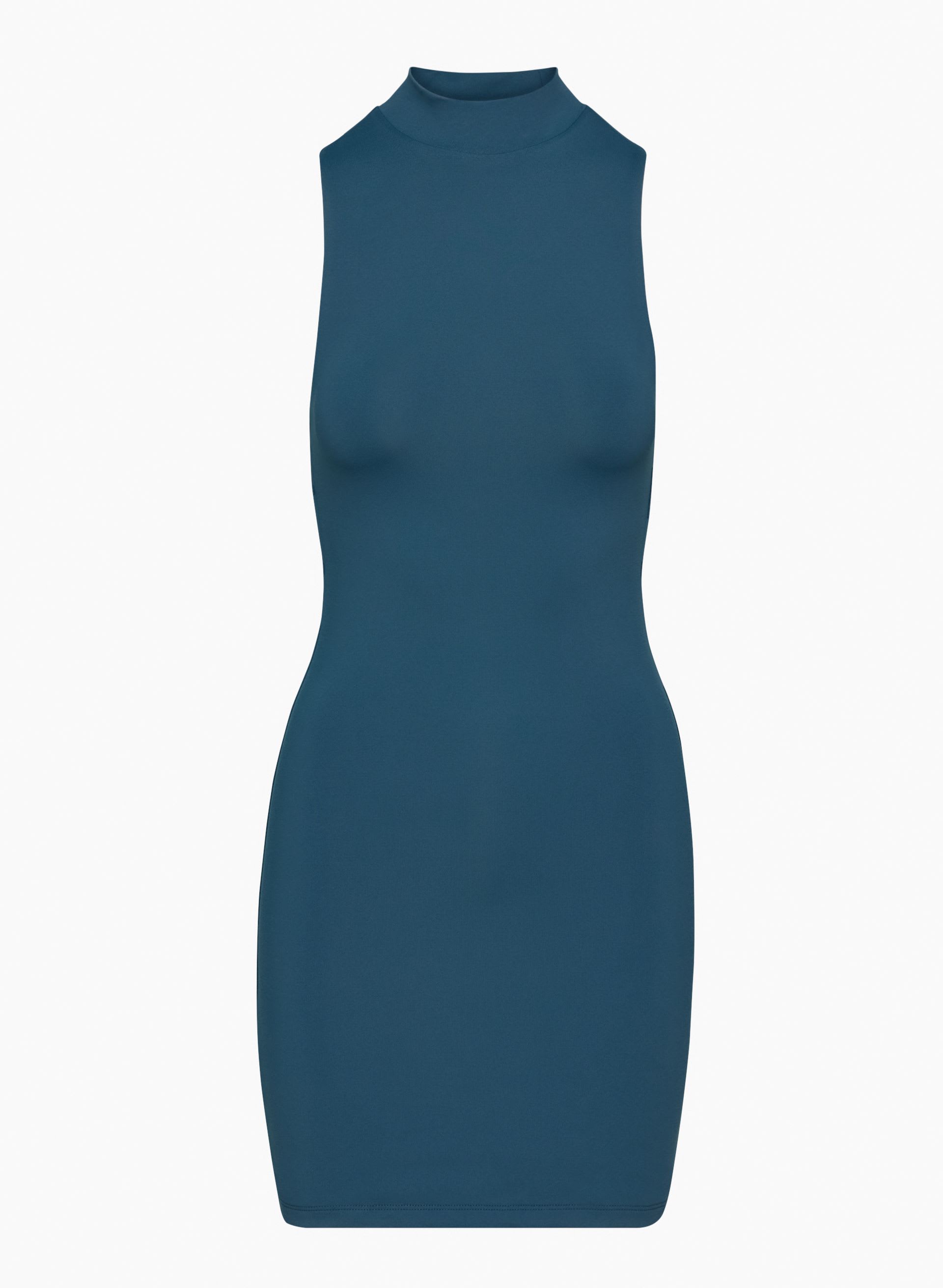 CONTOUR MOCKNECK MINI DRESS | Aritzia