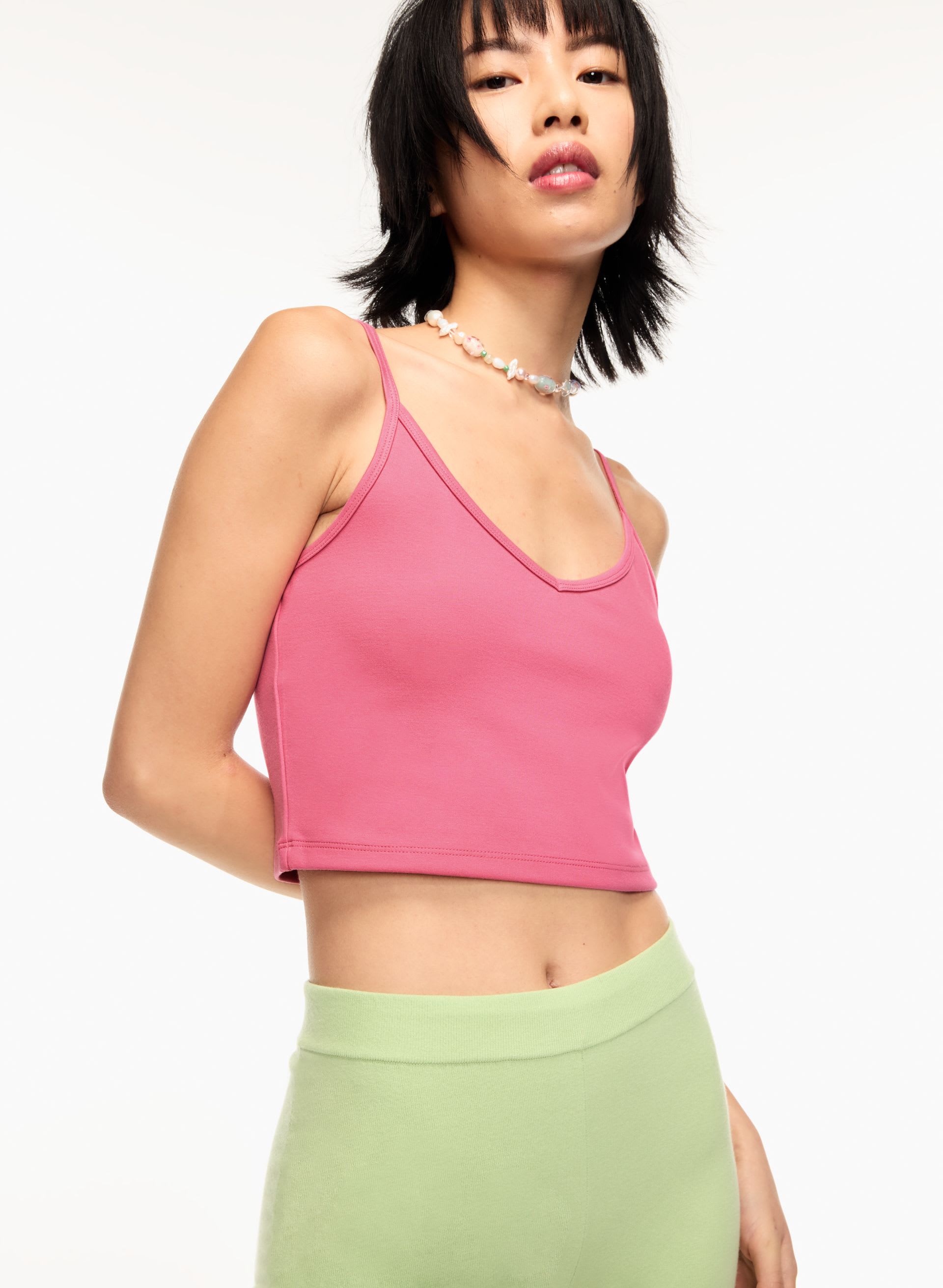 SPAGHETTI STRAP TANK | Aritzia