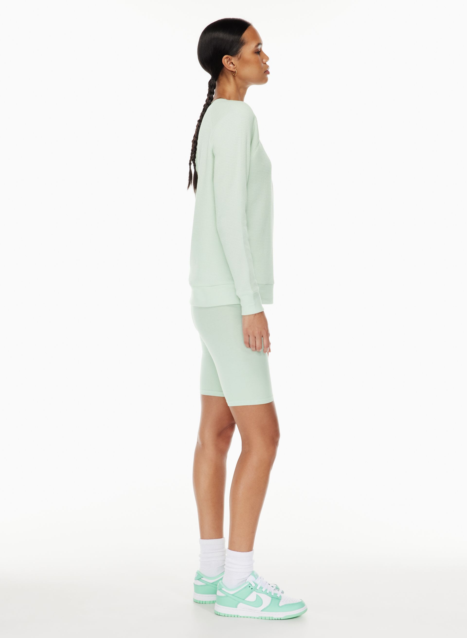 WAFFLE RAGLAN LONGSLEEVE | Aritzia