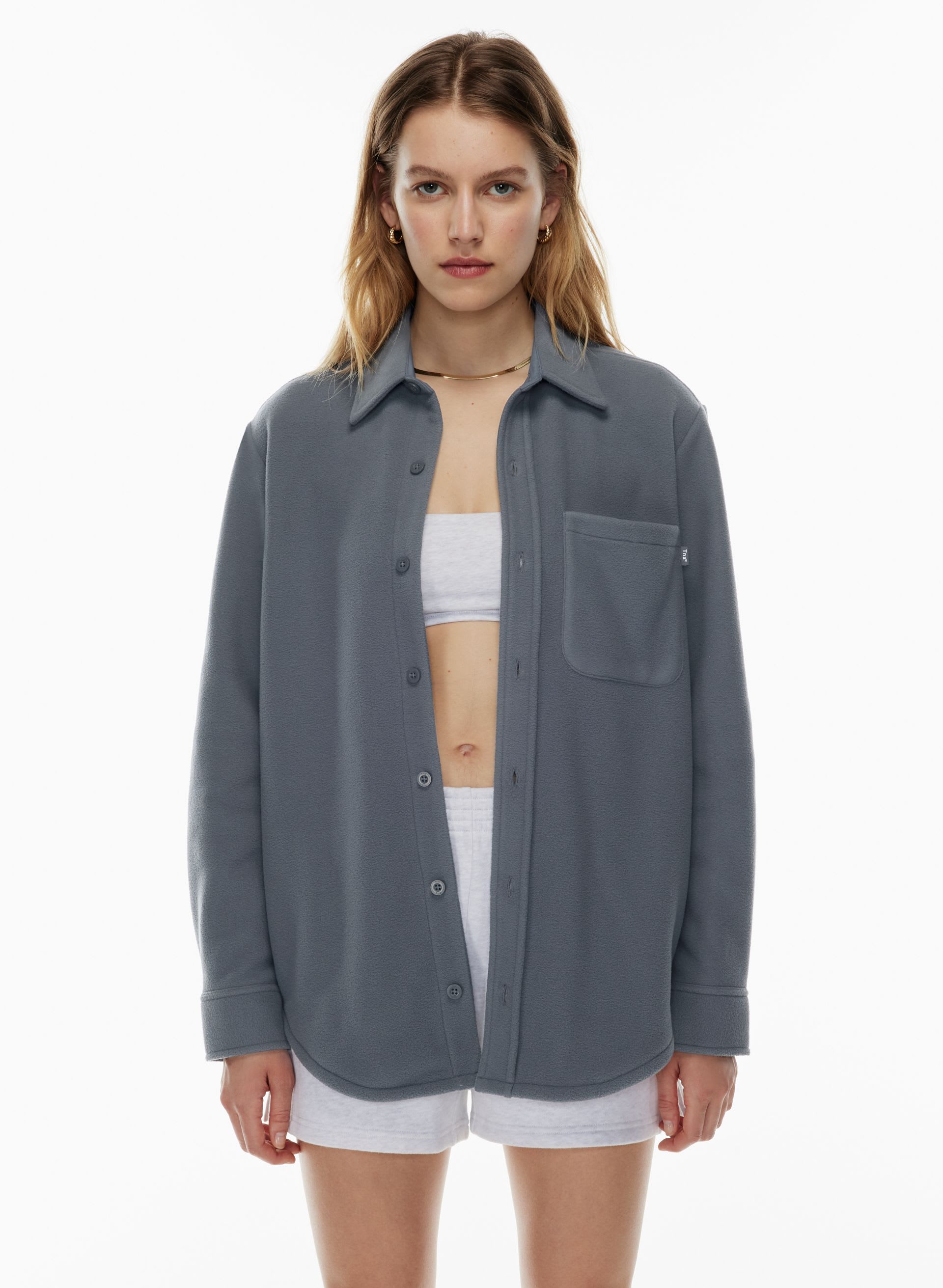 Polar Shirt Jacket | Aritzia CA