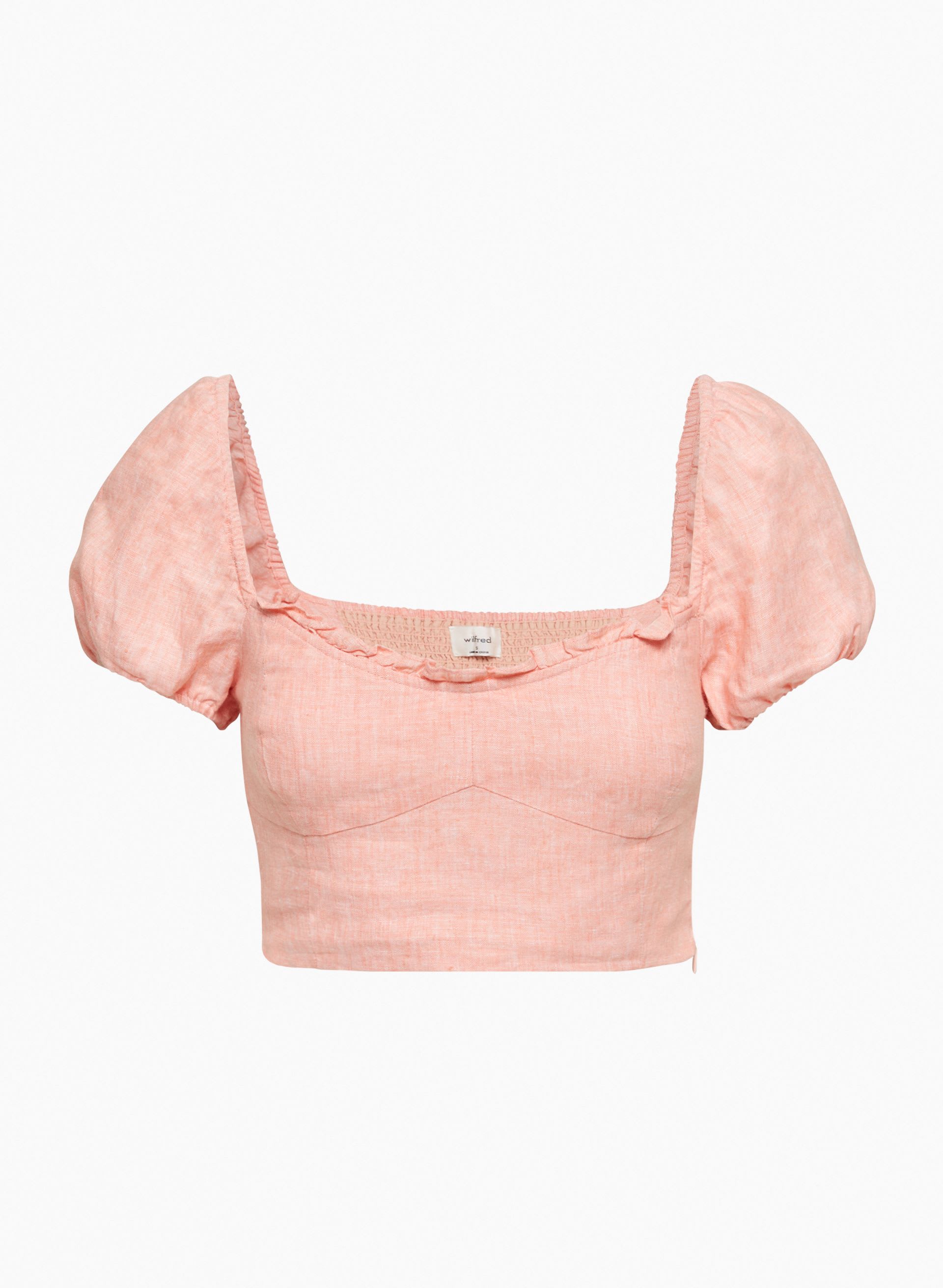 BLOUSE EN LIN WANDER | Aritzia