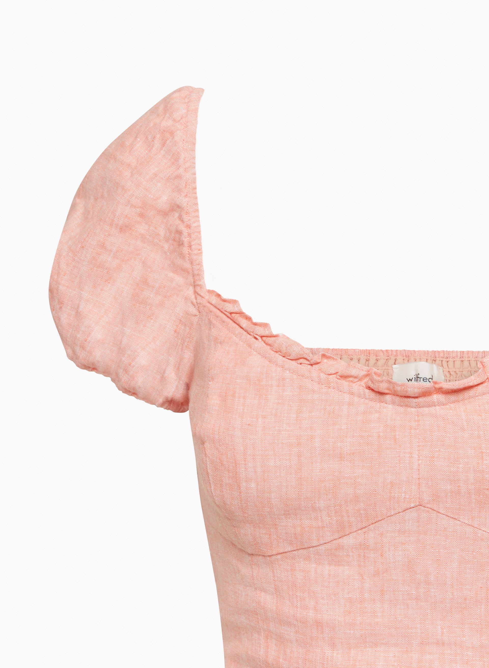 BLOUSE EN LIN WANDER | Aritzia