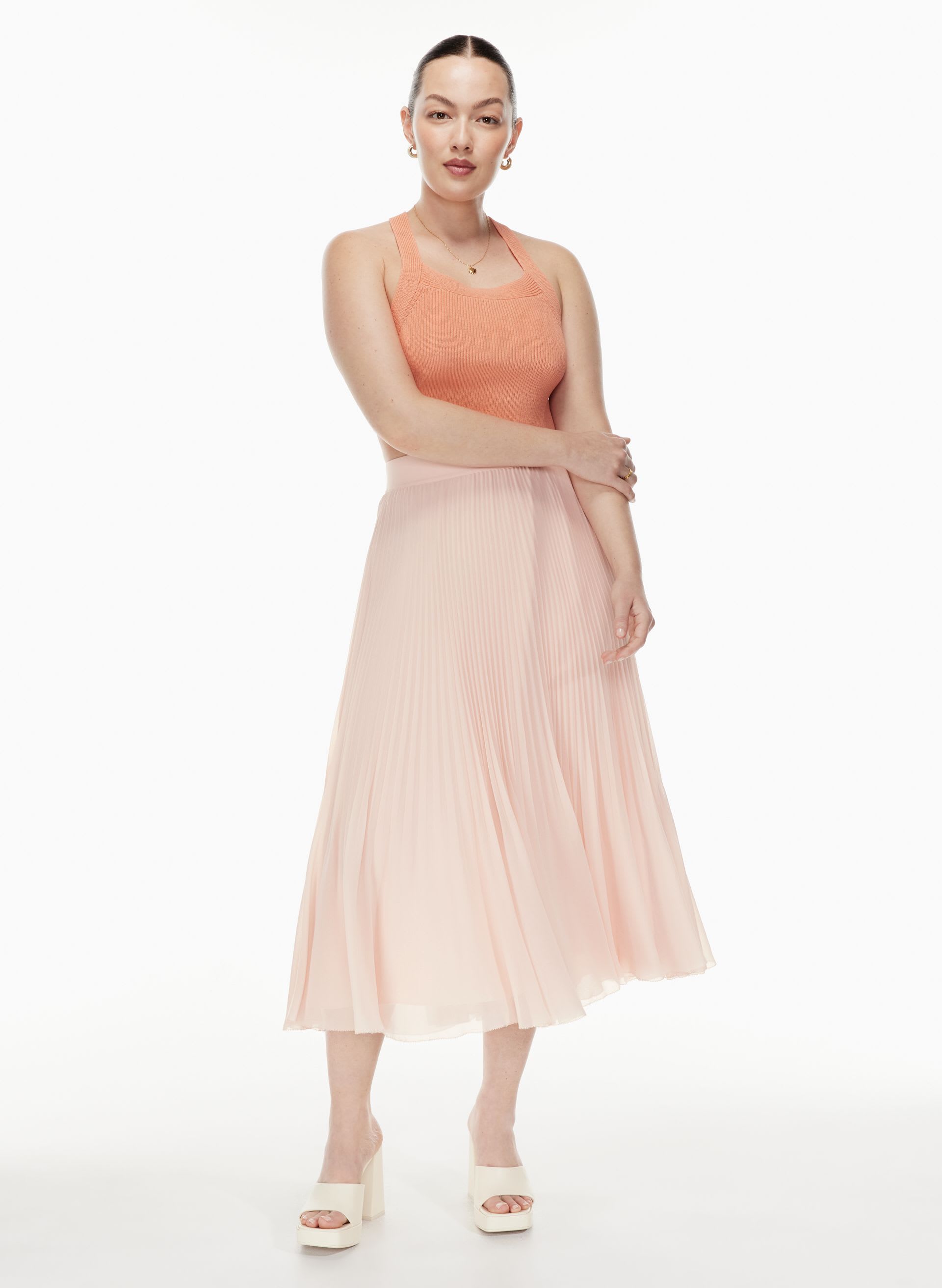 TWIRL MIDI SKIRT | Aritzia