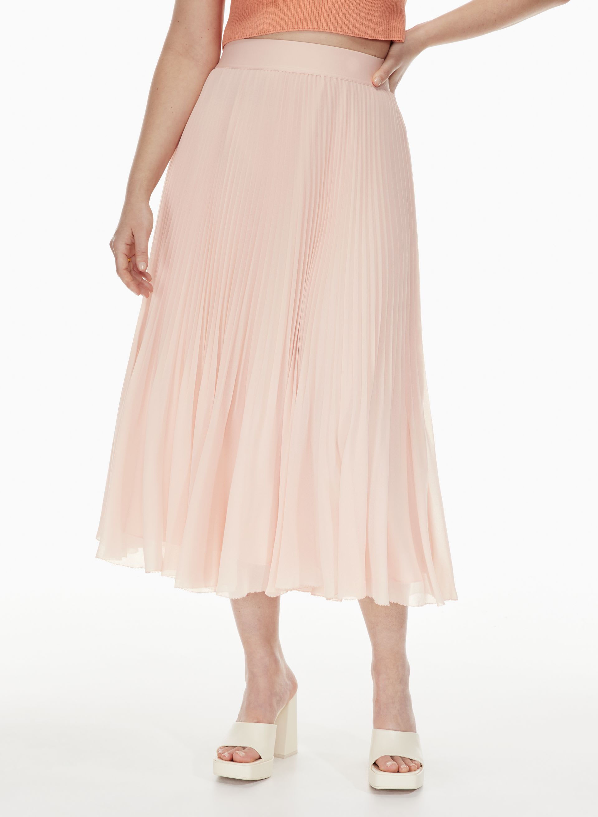 TWIRL MIDI SKIRT | Aritzia