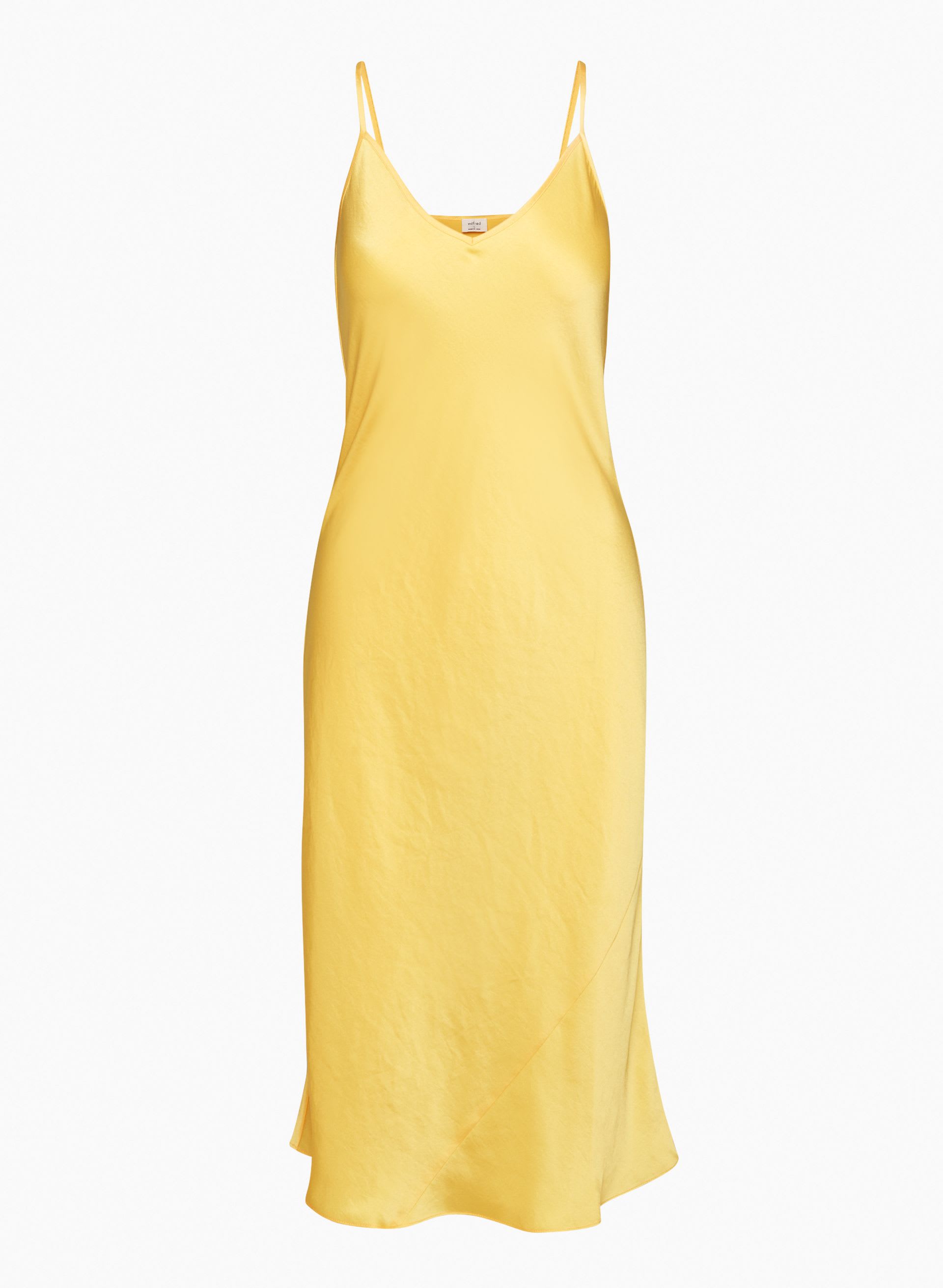 Only Slip Satin Midi Dress | Aritzia US