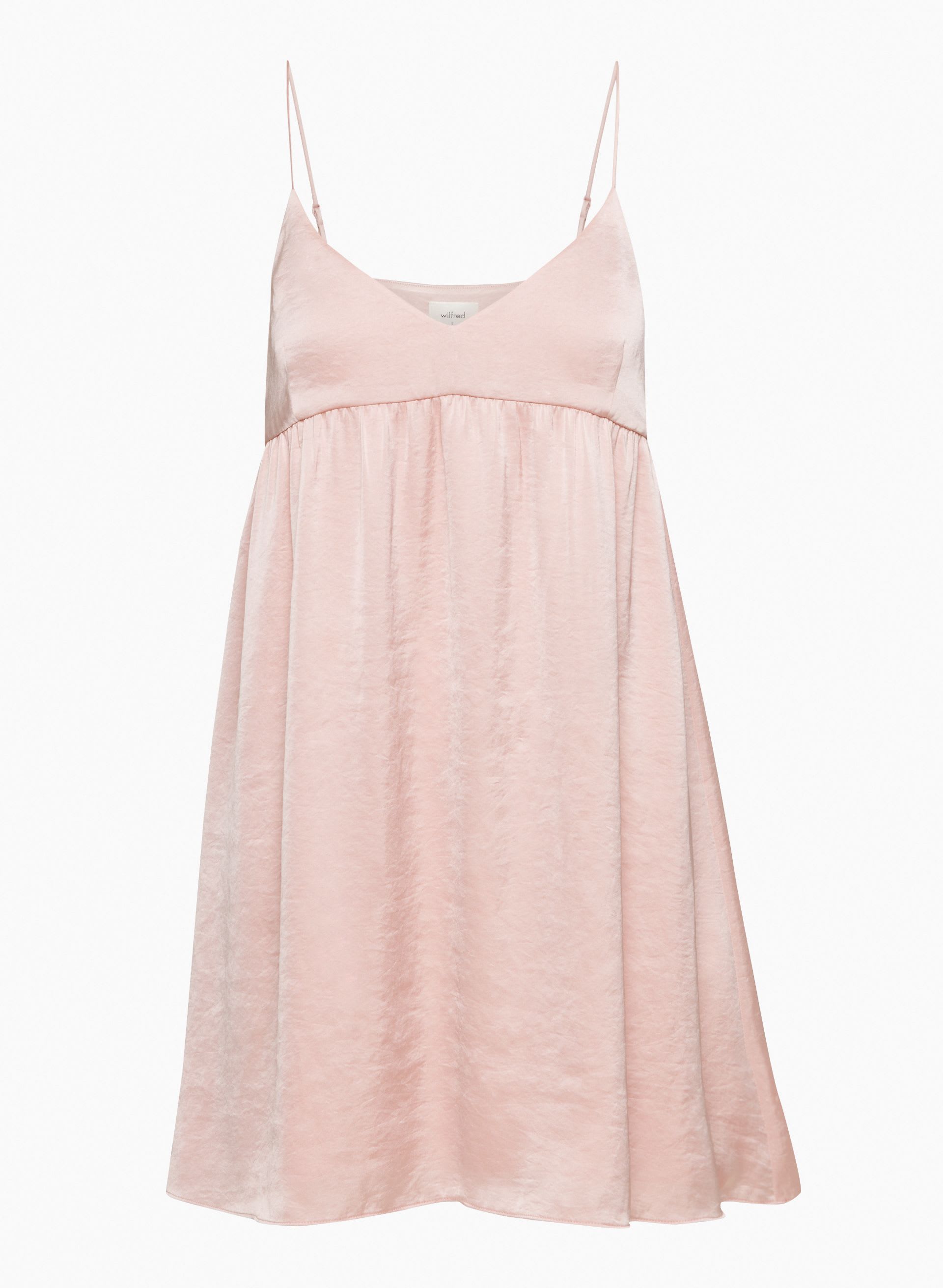 LOVER SATIN MINI DRESS | Aritzia
