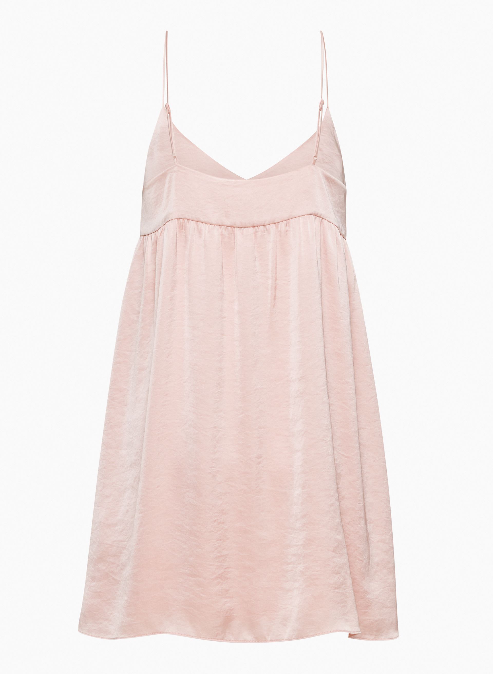 LOVER SATIN MINI DRESS | Aritzia