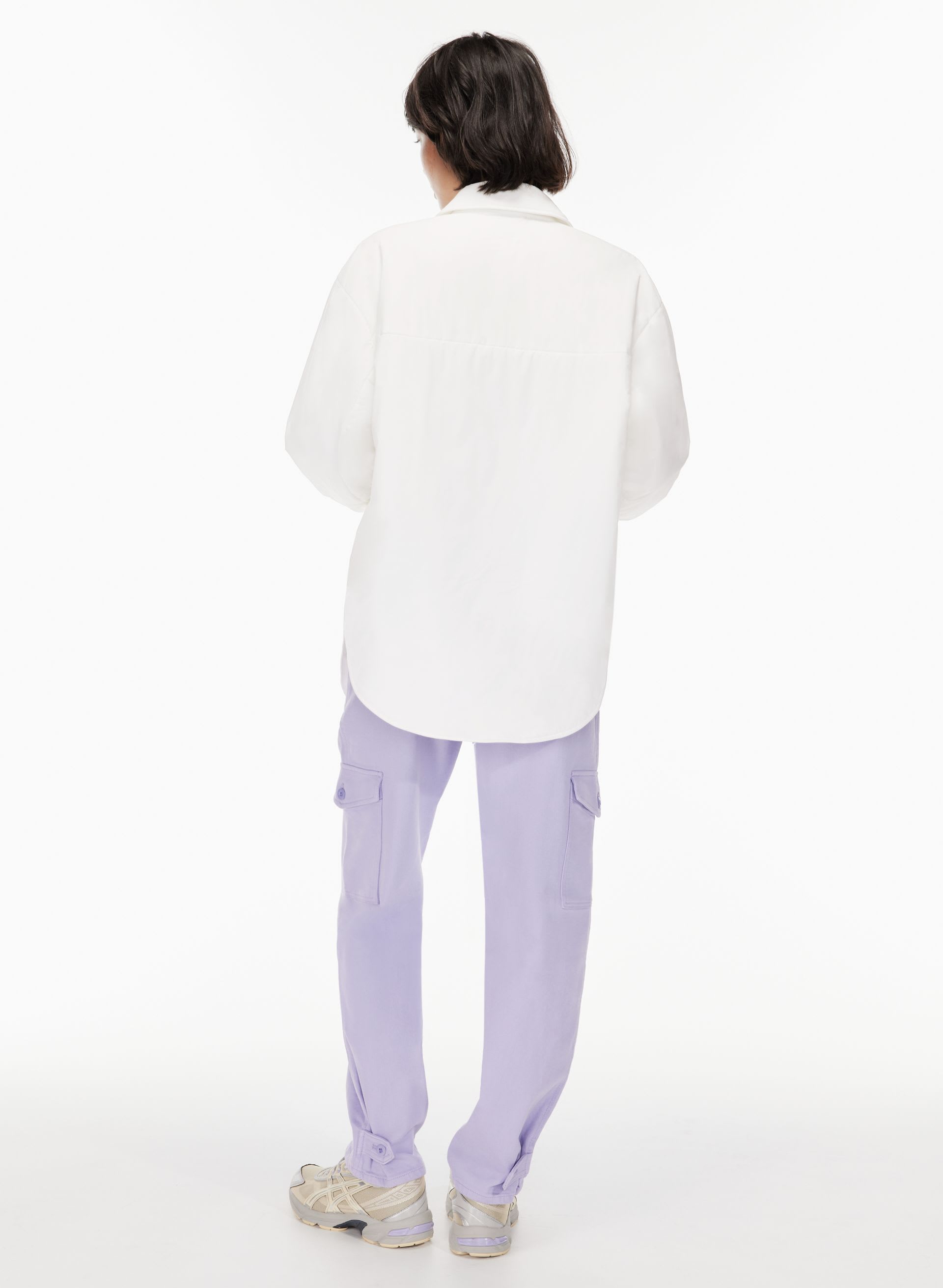 THE GANNA SHIRT JACKET | Aritzia