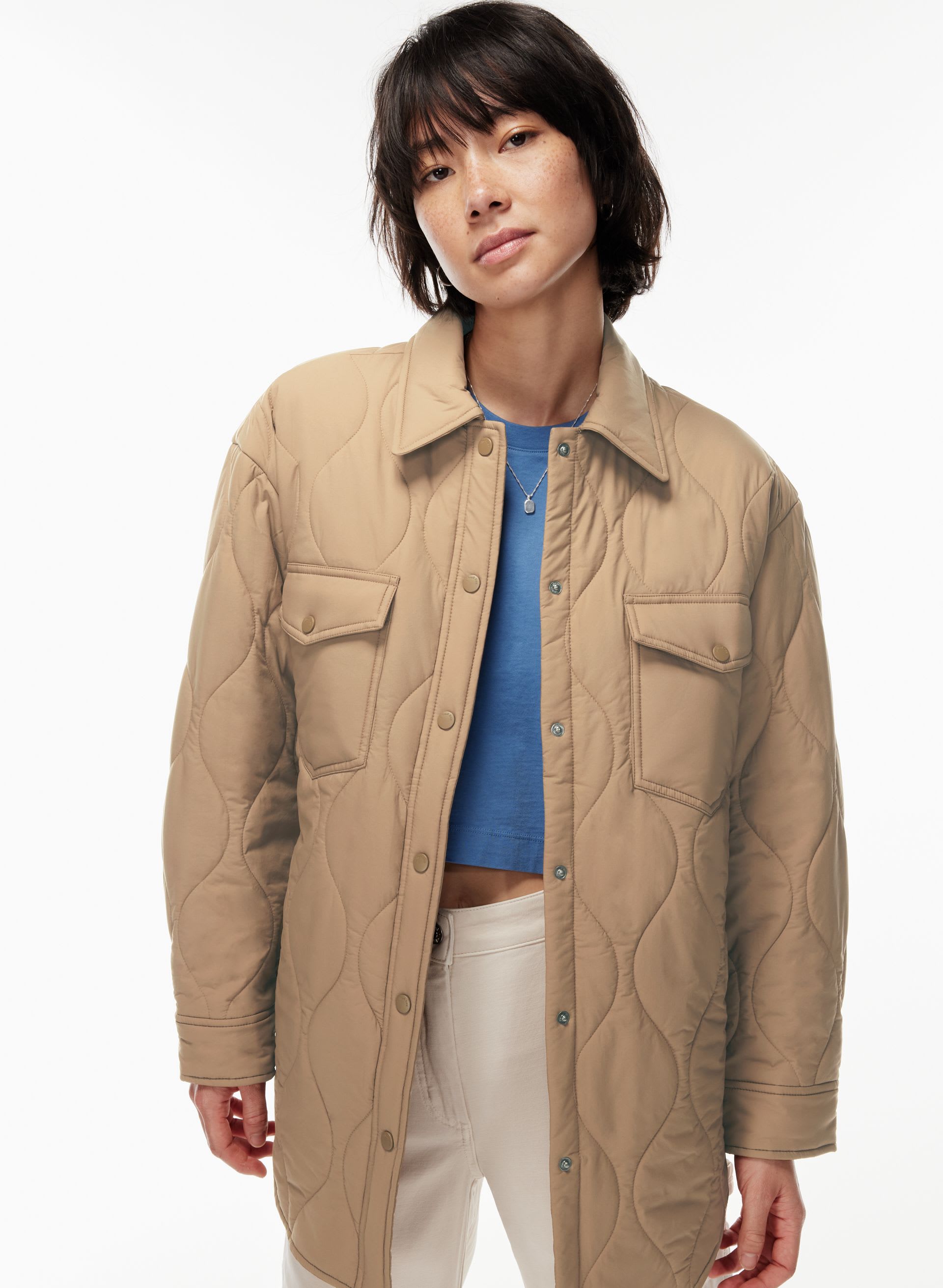 VESTE-CHEMISE ISOLANTE THE GANNAMC | Aritzia