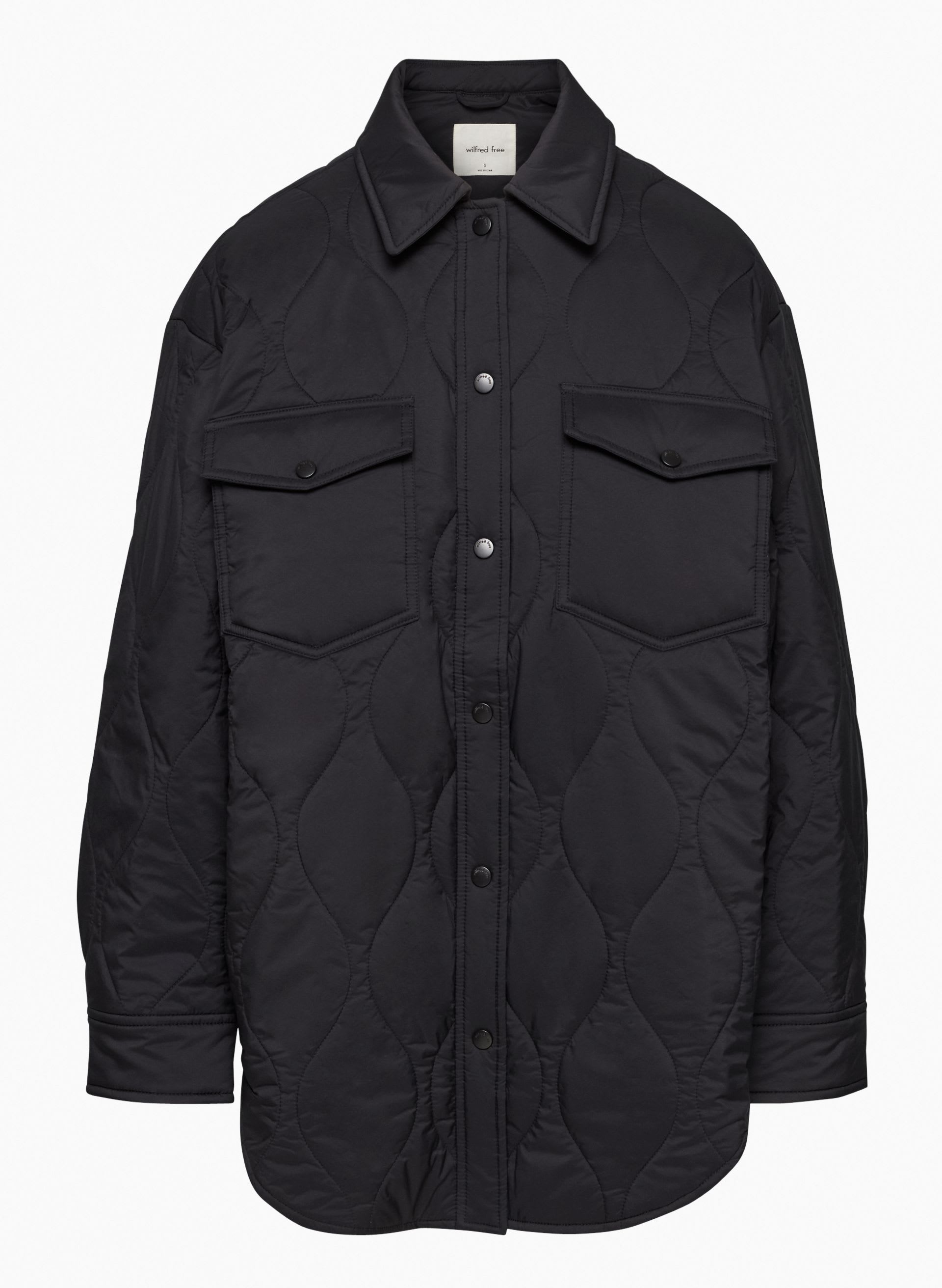 THE GANNA™ INSULATED SHIRT JACKET | Aritzia